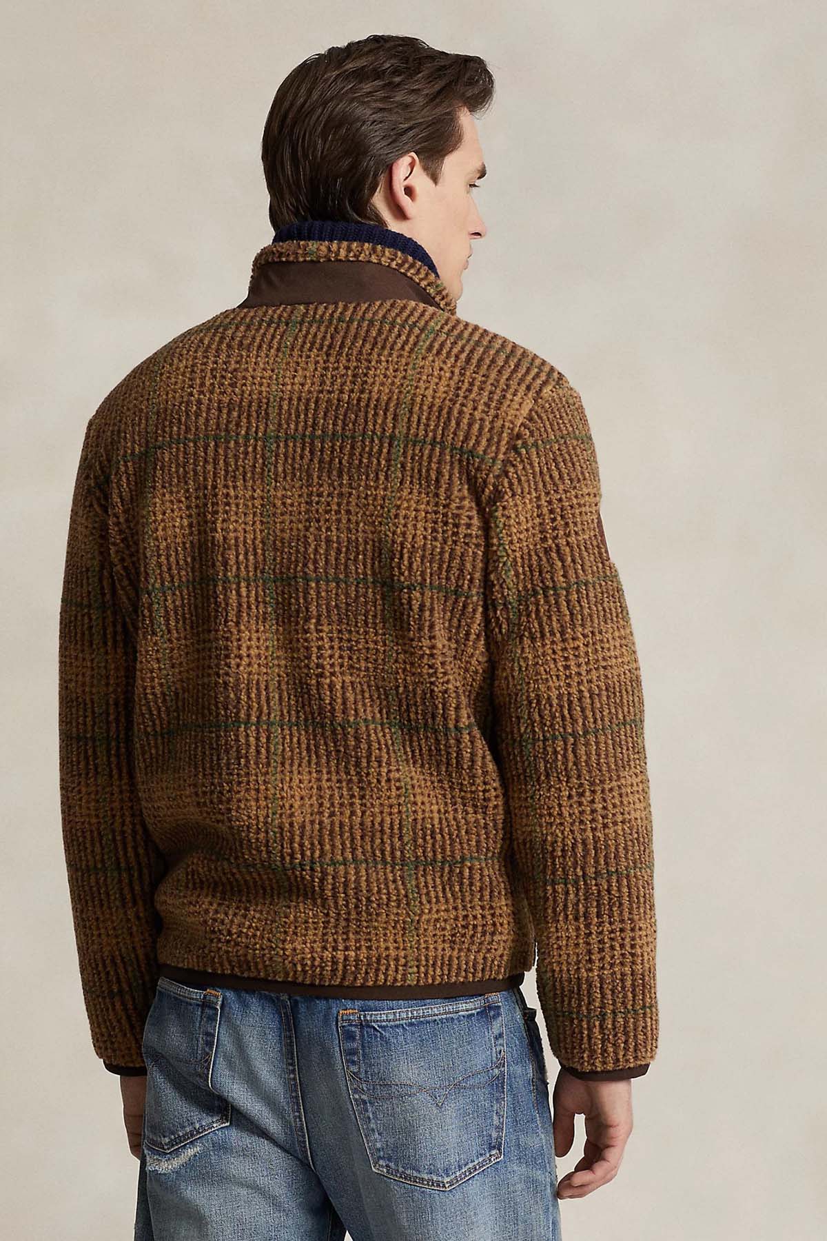 Polo Ralph Lauren Kazayağı Desenli Geniş Ekoseli Ceket-Libas Trendy Fashion Store