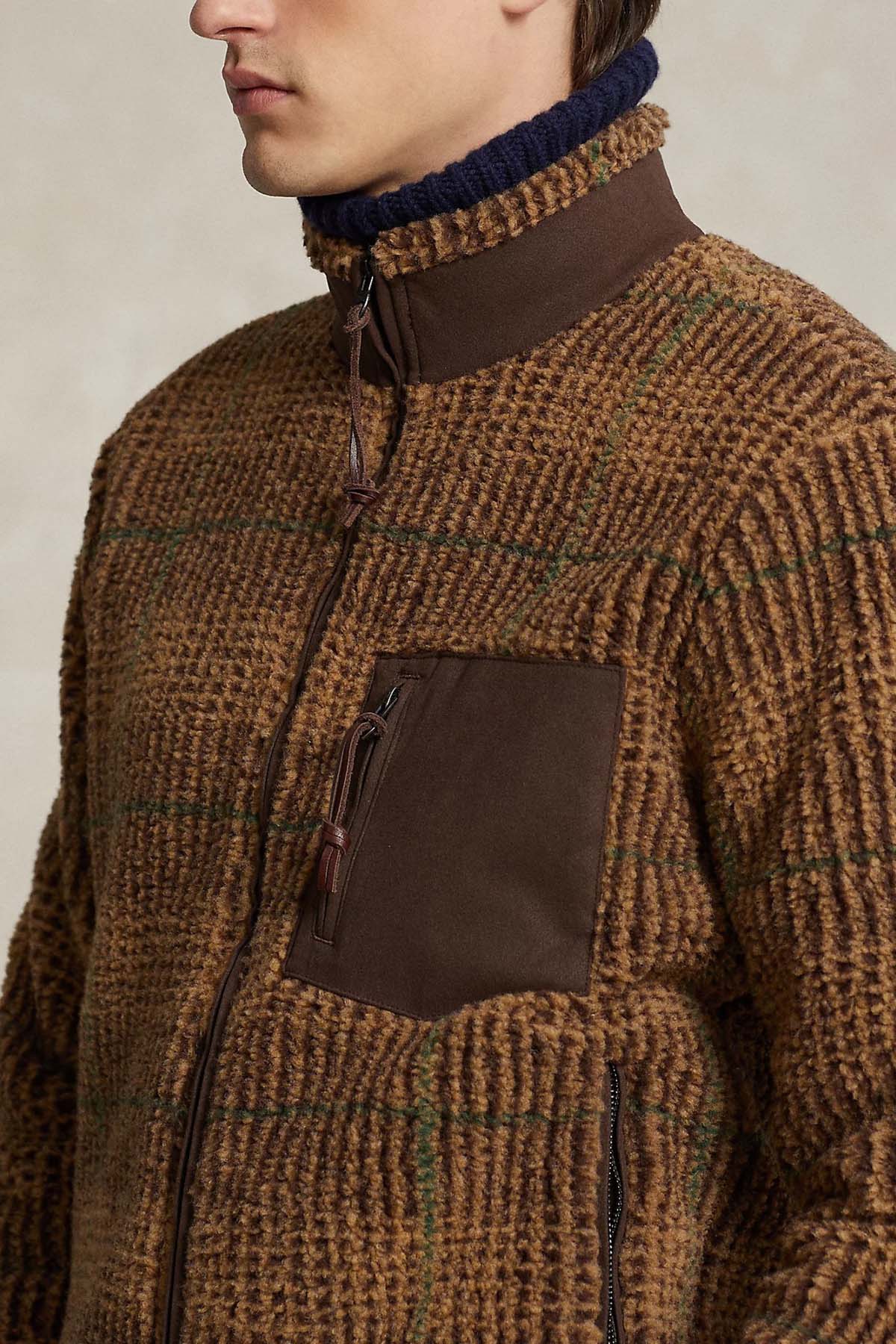 Polo Ralph Lauren Kazayağı Desenli Geniş Ekoseli Ceket-Libas Trendy Fashion Store