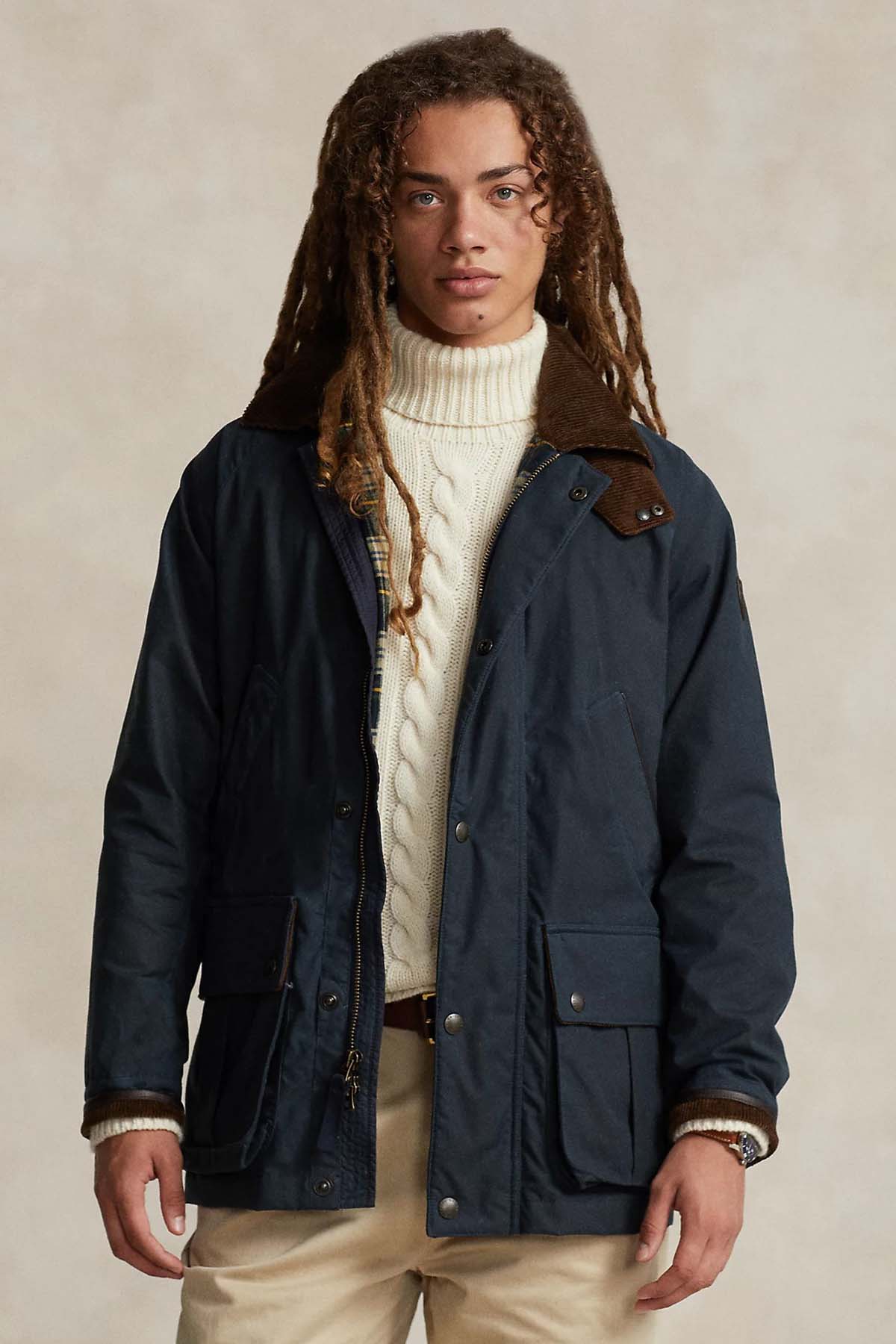 Polo Ralph Lauren Süet Detaylı Mont-Libas Trendy Fashion Store