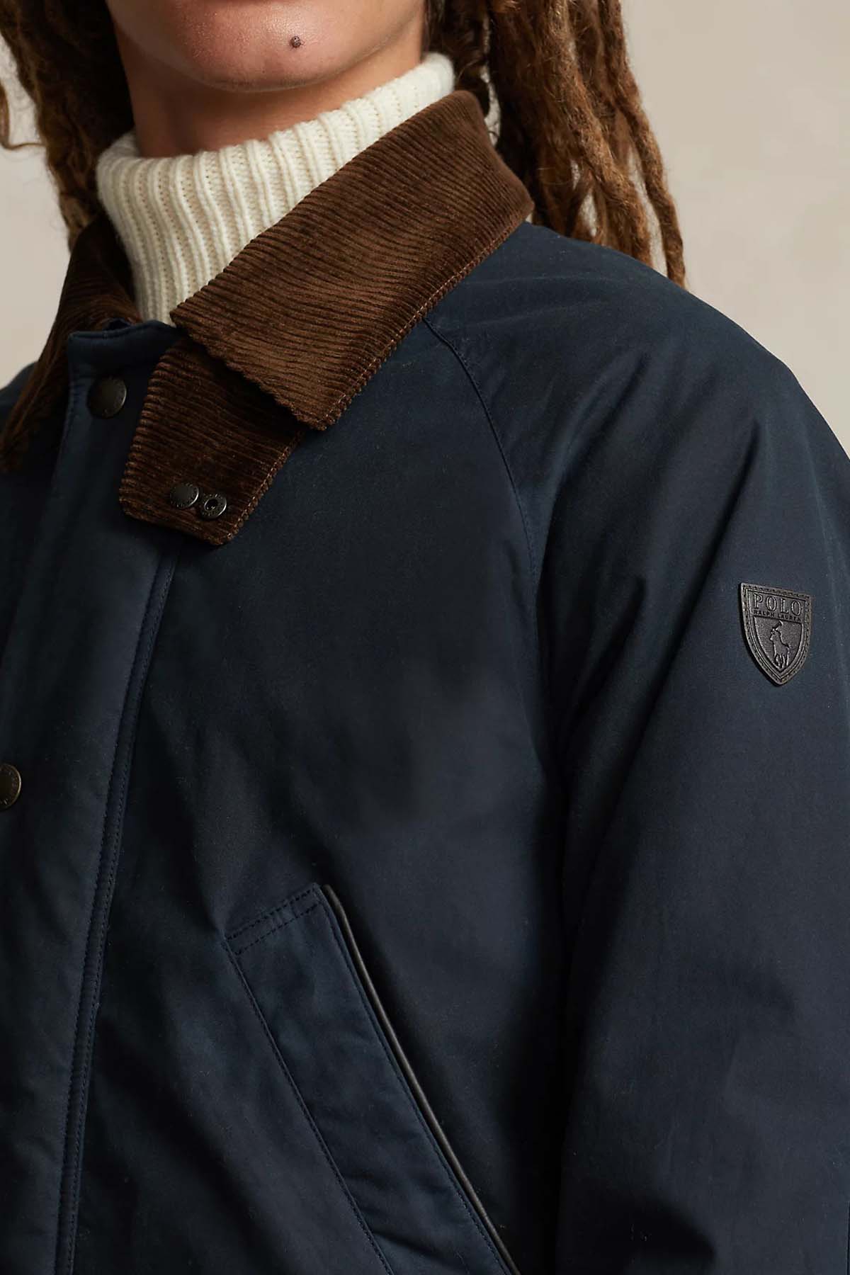 Polo Ralph Lauren Süet Detaylı Mont-Libas Trendy Fashion Store