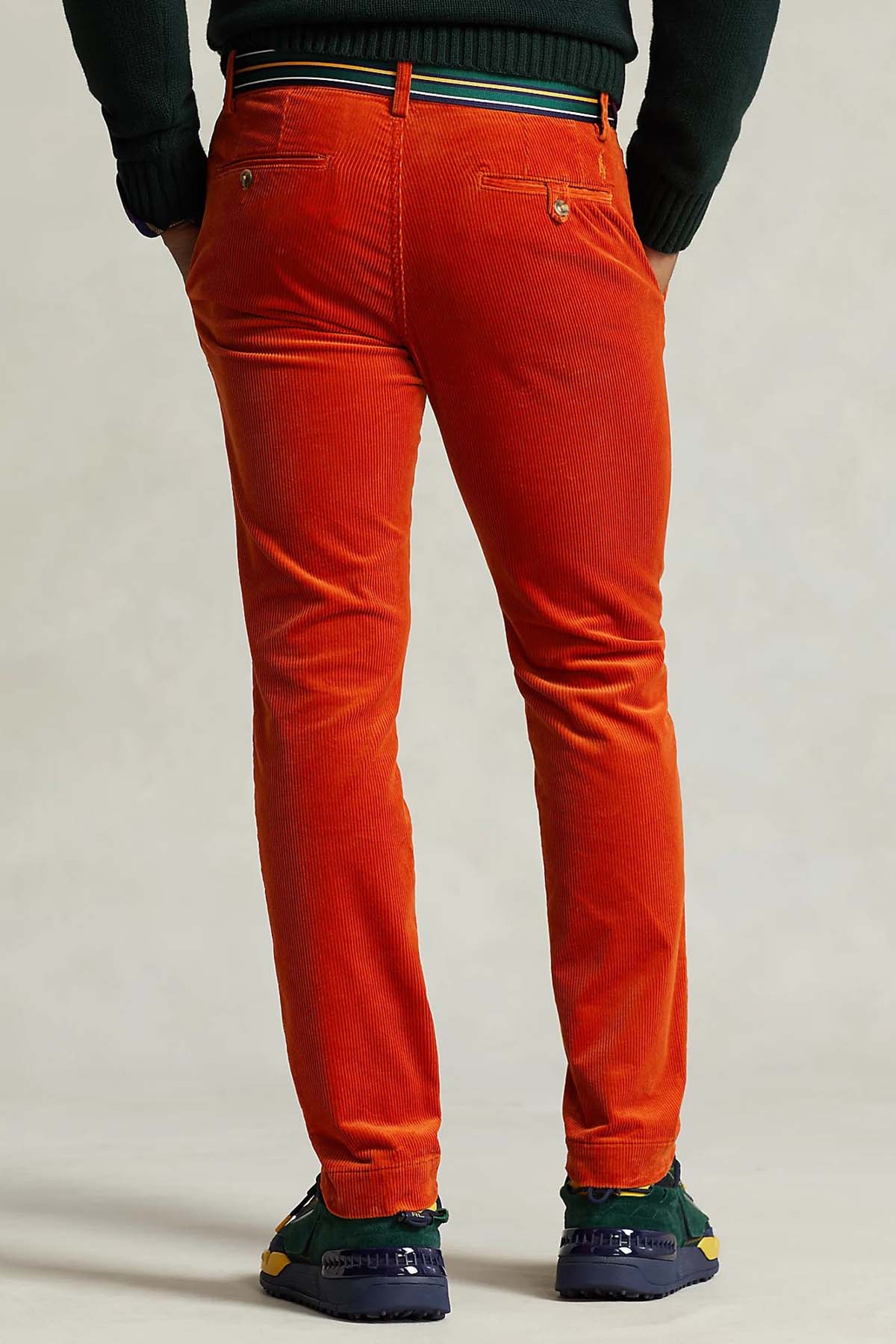 Polo Ralph Lauren Slim Fit Fitilli Kadife Pantolon-Libas Trendy Fashion Store