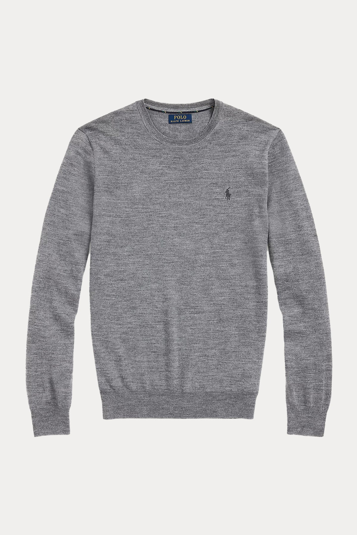 Polo Ralph Lauren Yuvarlak Yaka Slim Fit İnce Örgü Yün Triko-Libas Trendy Fashion Store