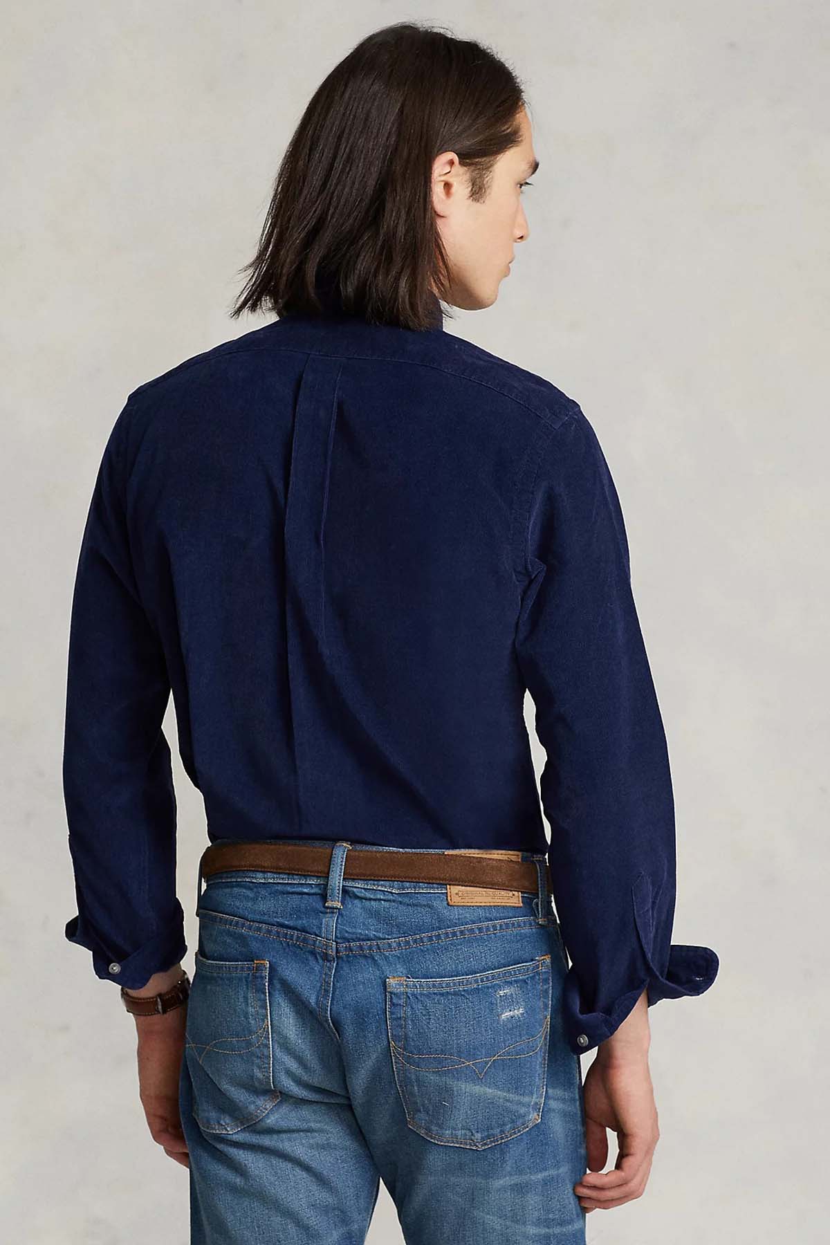 Polo Ralph Lauren Custom Fit Kadife Gömlek-Libas Trendy Fashion Store