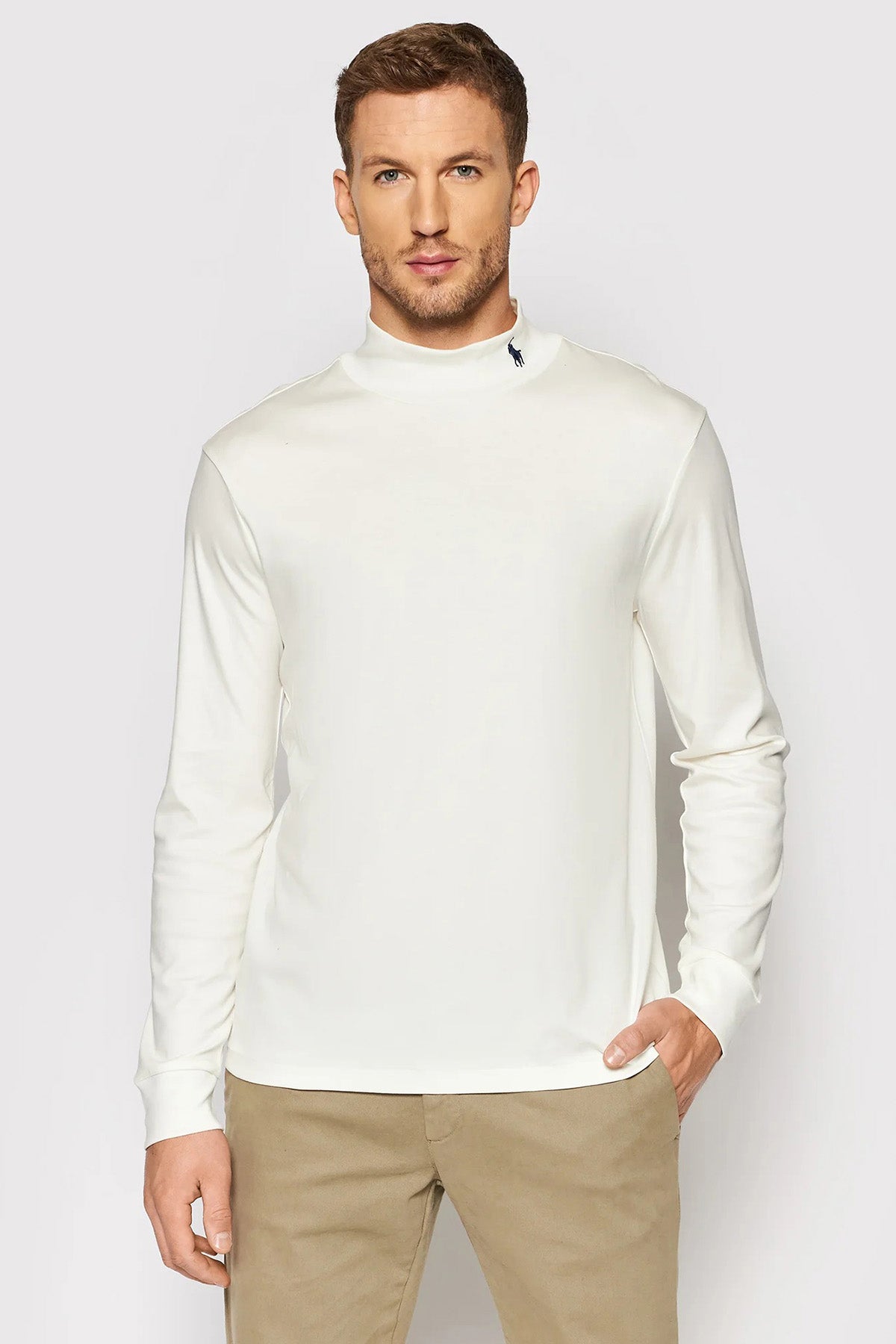 Polo Ralph Lauren Yarım Balıkçı Yaka Uzun Kollu İnce Sweatshirt-Libas Trendy Fashion Store