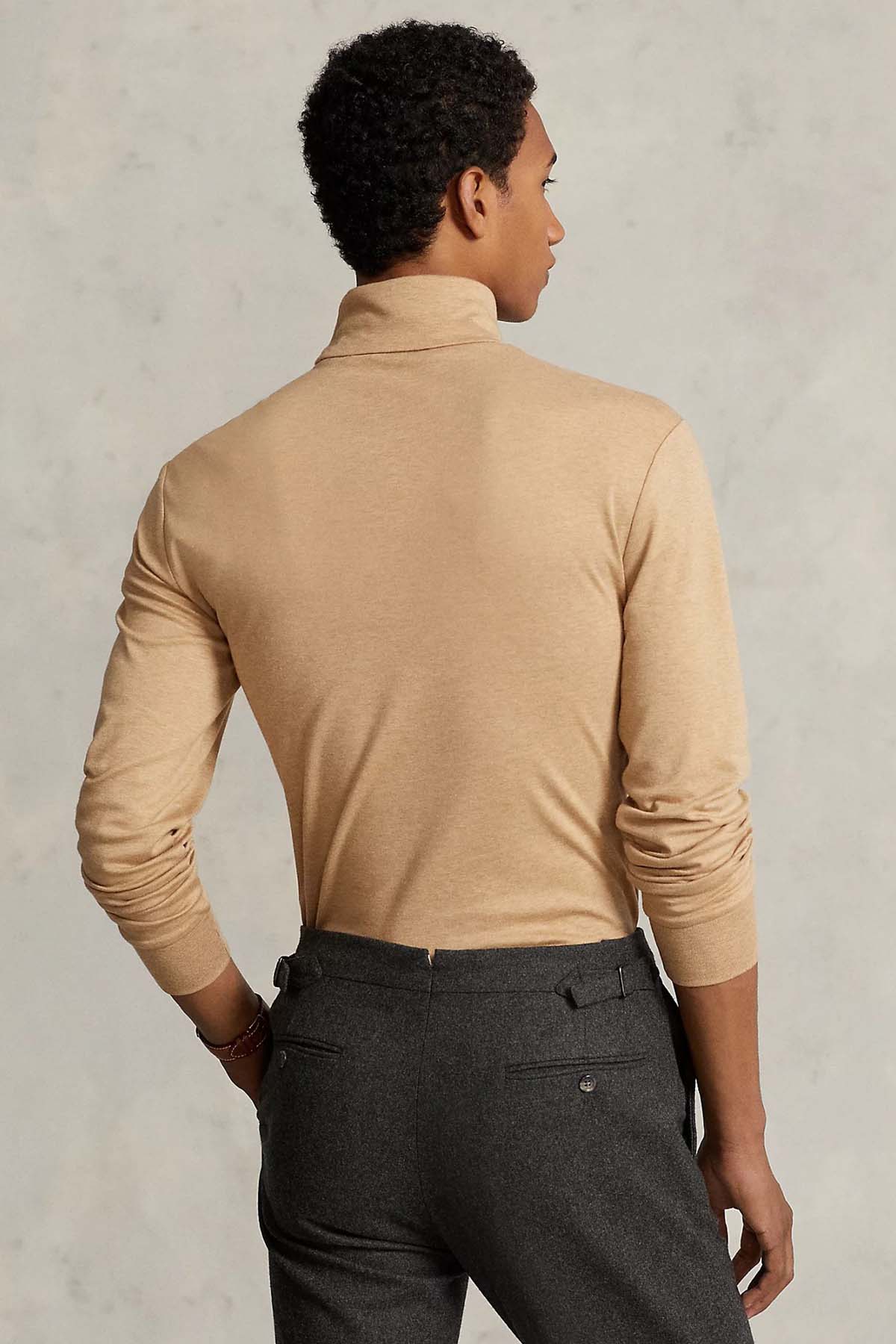 Polo Ralph Lauren Balıkçı Yaka Uzun Kollu İnce Sweatshirt-Libas Trendy Fashion Store