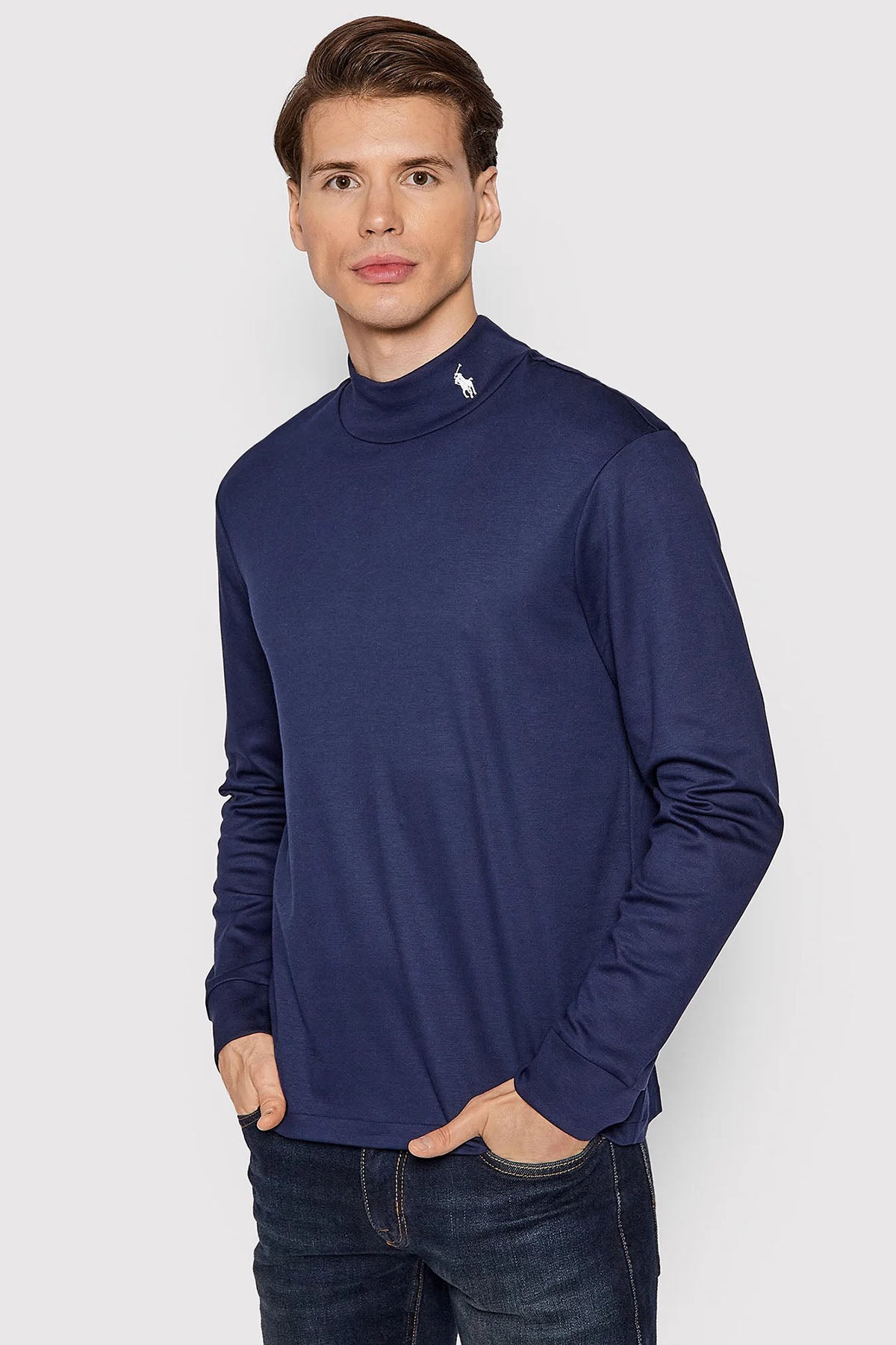 Polo Ralph Lauren Yarım Balıkçı Yaka Uzun Kollu İnce Sweatshirt-Libas Trendy Fashion Store