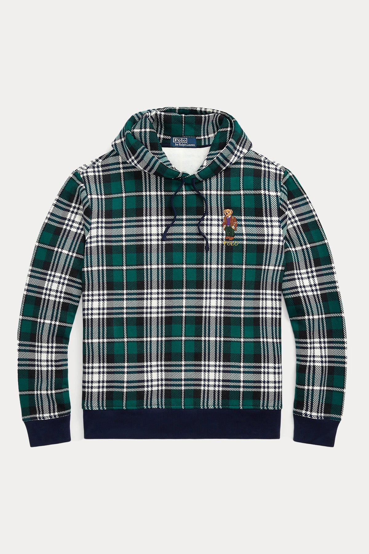 Polo Ralph Lauren Polo Bear Ekoseli Kapüşonlu Sweatshirt-Libas Trendy Fashion Store