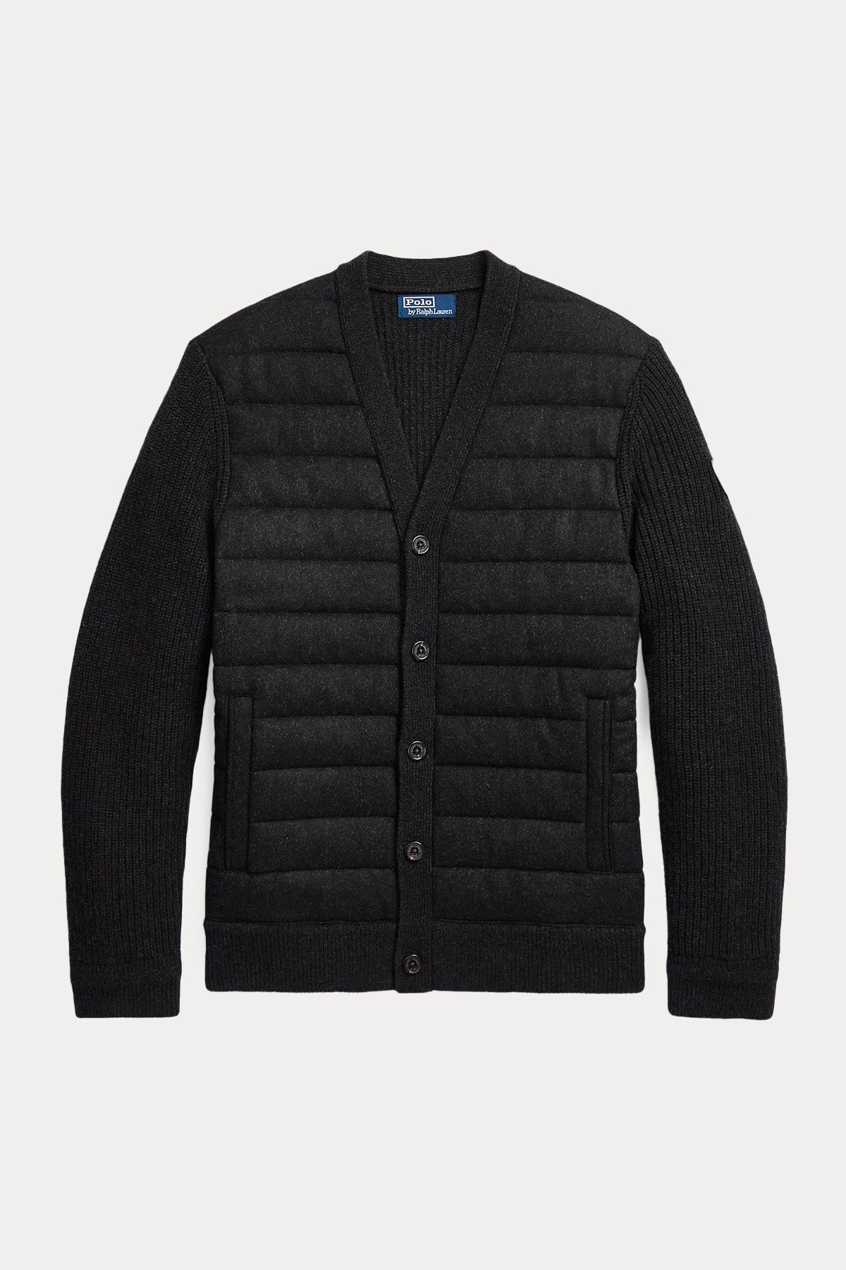 Polo Ralph Lauren İnce Dolgulu Örgü Detaylı Kaşmirli Yün Ceket-Libas Trendy Fashion Store