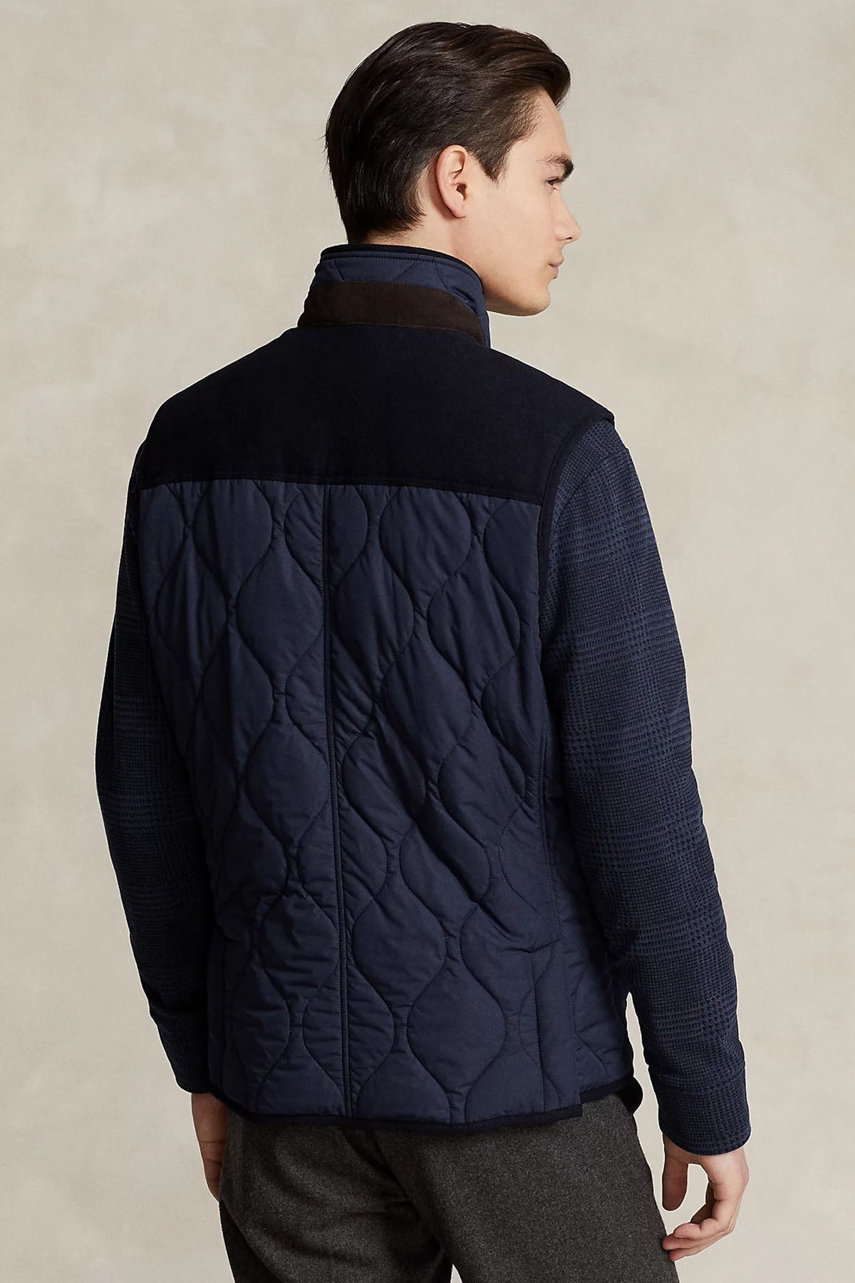 Polo Ralph Lauren Kapitone Desenli Dik Yaka Puffer Yelek-Libas Trendy Fashion Store