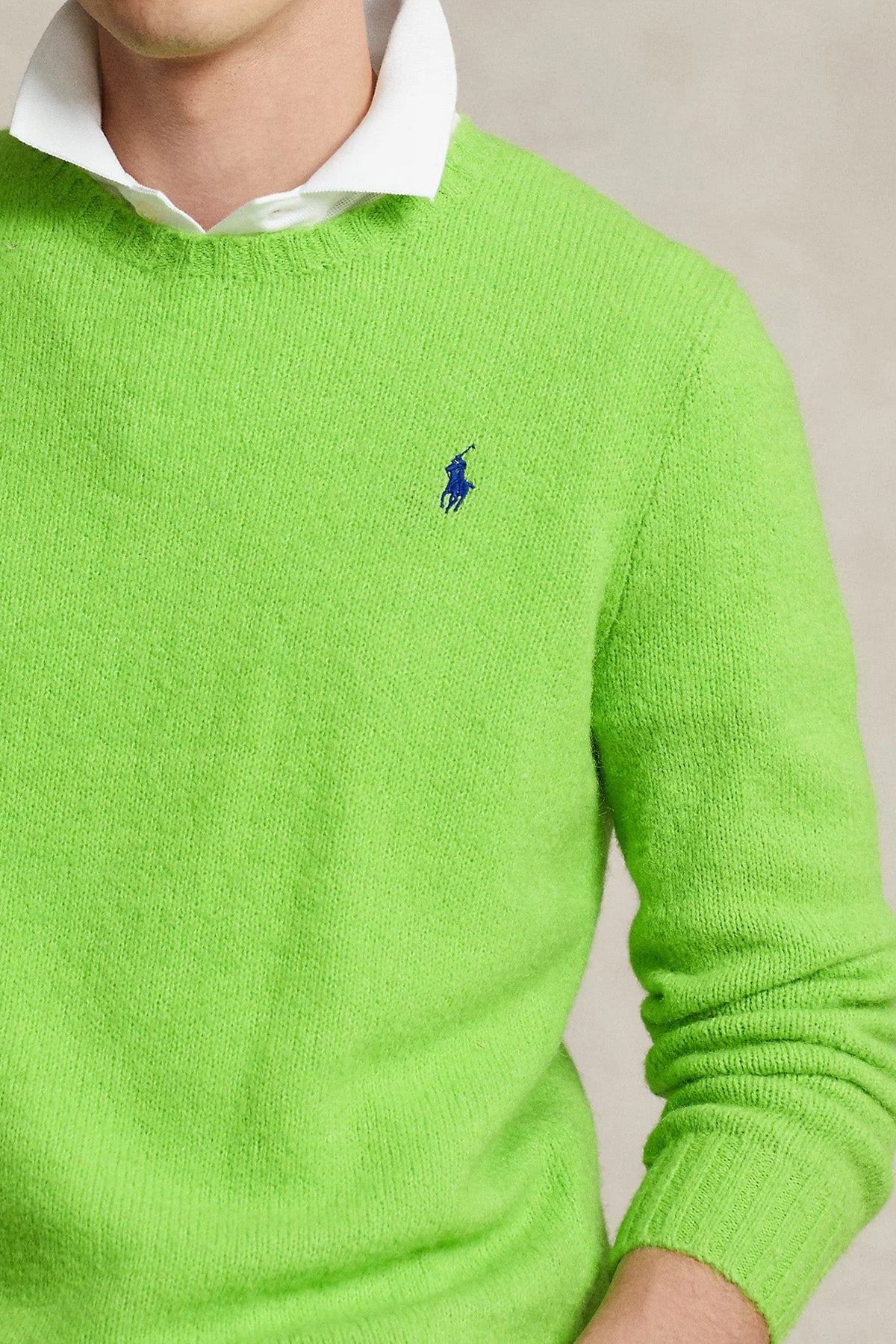 Polo Ralph Lauren Yuvarlak Yaka Yün Örgü Triko-Libas Trendy Fashion Store