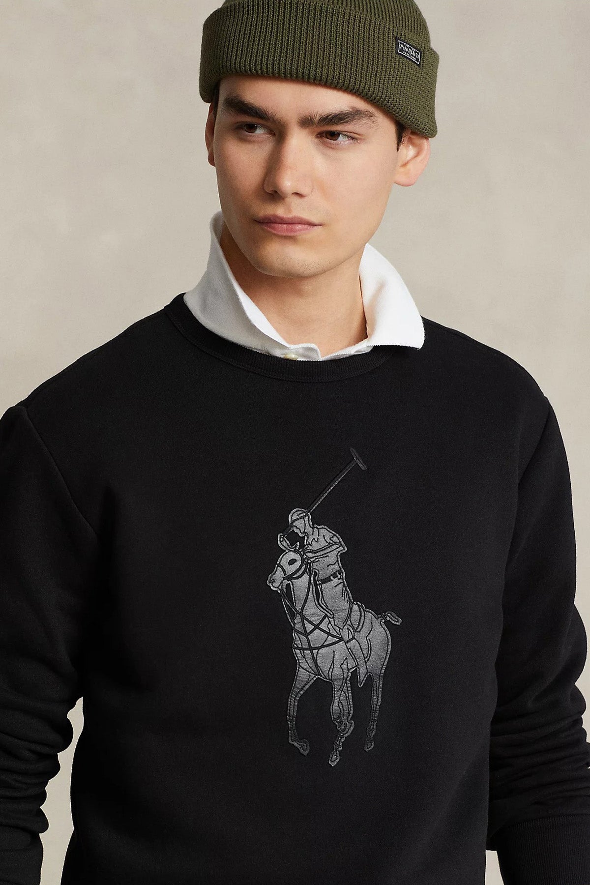 Polo Ralph Lauren Deri Big Pony Logolu Sweatshirt-Libas Trendy Fashion Store