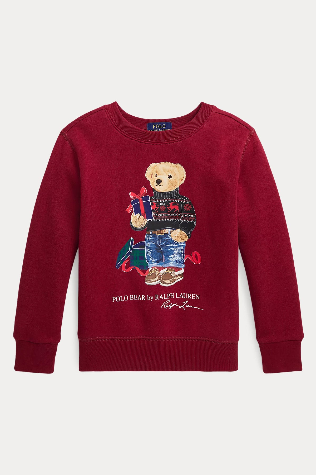 Polo Ralph Lauren Kids 2-5 Yaş Kız Çocuk Polo Bear Sweatshirt-Libas Trendy Fashion Store