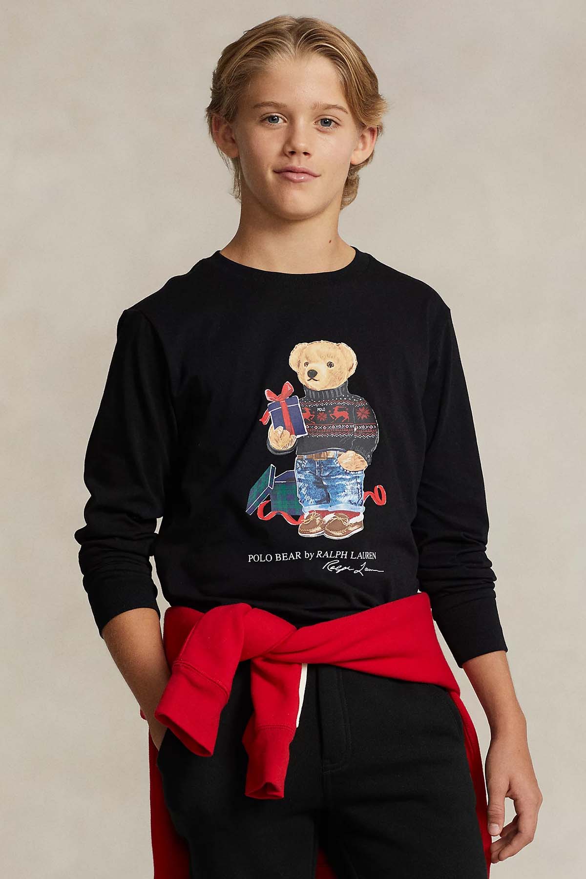 Polo Ralph Lauren Kids S-L Beden Unisex Çocuk Polo Bear T-shirt-Libas Trendy Fashion Store