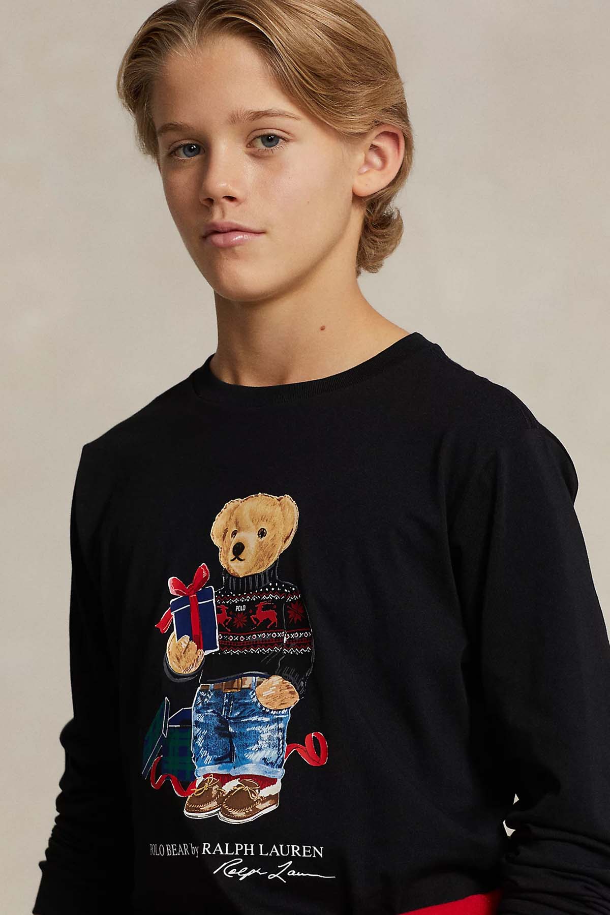 Polo Ralph Lauren Kids S-L Beden Unisex Çocuk Polo Bear T-shirt-Libas Trendy Fashion Store