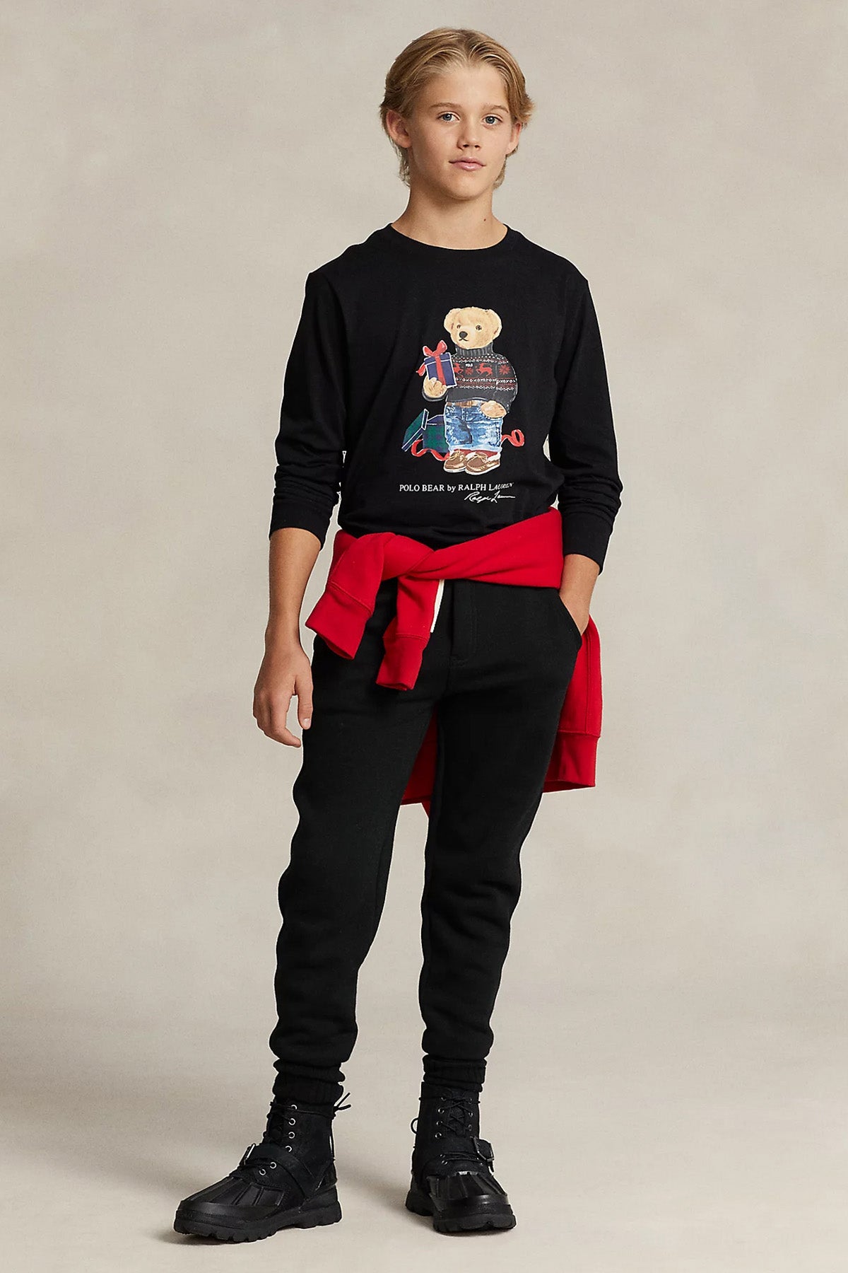 Polo Ralph Lauren Kids S-L Beden Unisex Çocuk Polo Bear T-shirt-Libas Trendy Fashion Store