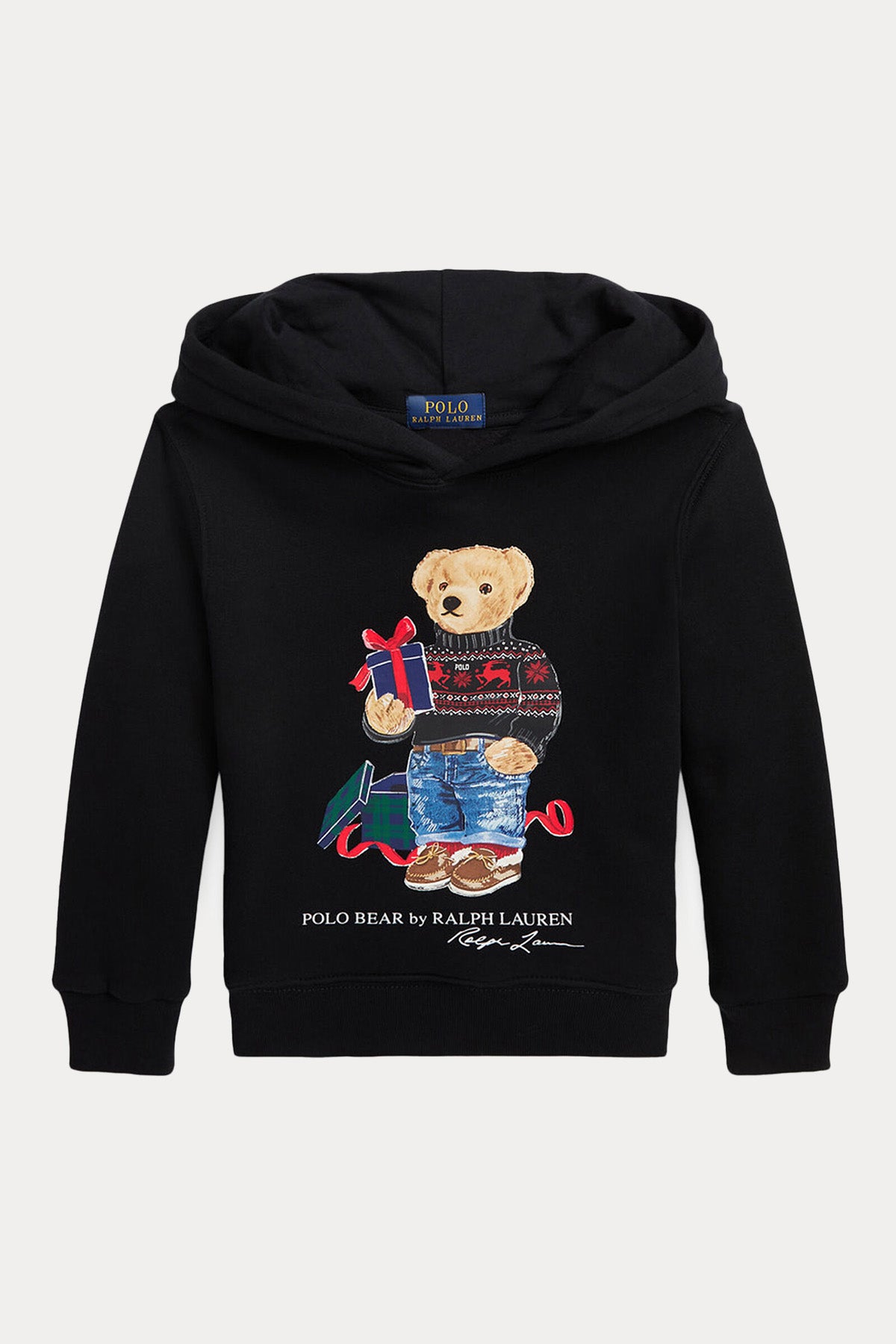 Polo Ralph Lauren Kids 2-6 Yaş Unisex Çocuk Kapüşonlu Polo Bear Sweatshirt-Libas Trendy Fashion Store