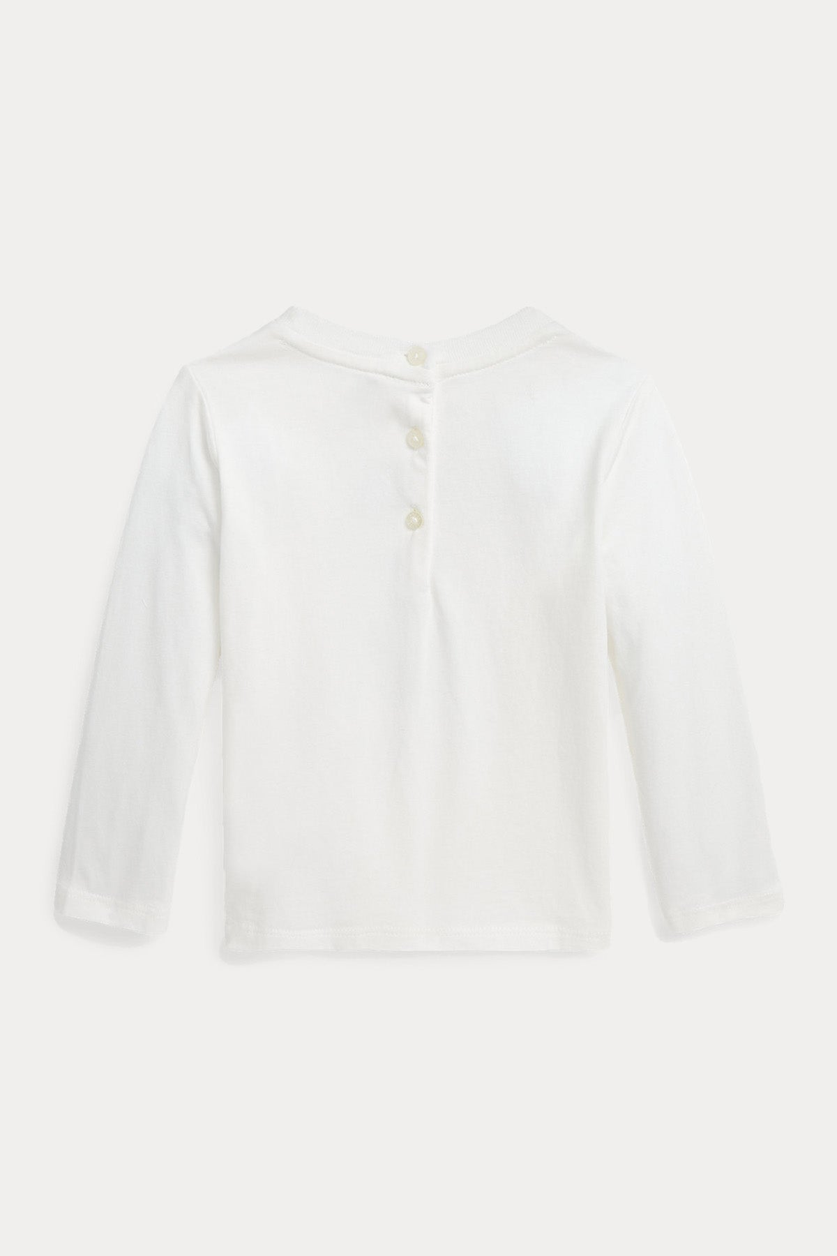 Polo Ralph Lauren Kids 9-24 Aylık Kız Bebek Polo Bear T-shirt-Libas Trendy Fashion Store