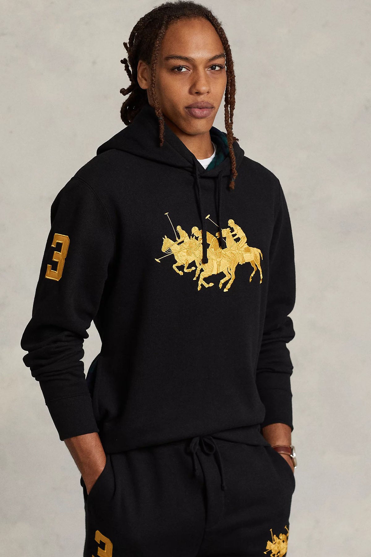 Polo Ralph Lauren Triple Pony Kapüşonlu Sweatshirt-Libas Trendy Fashion Store