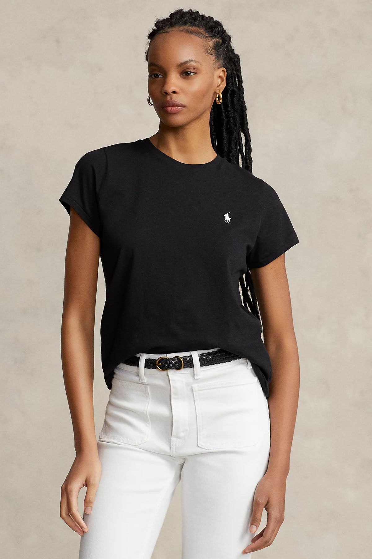 Polo Ralph Lauren Custom Fit Yuvarlak Yaka T-shirt-Libas Trendy Fashion Store