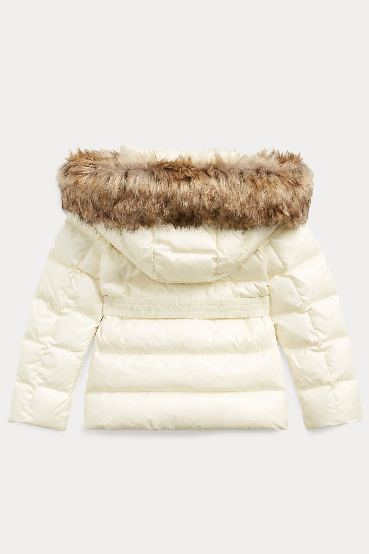 Polo Ralph Lauren Kids 3-5 Yaş Kız Çocuk Kapüşonlu Puffer Mont-Libas Trendy Fashion Store