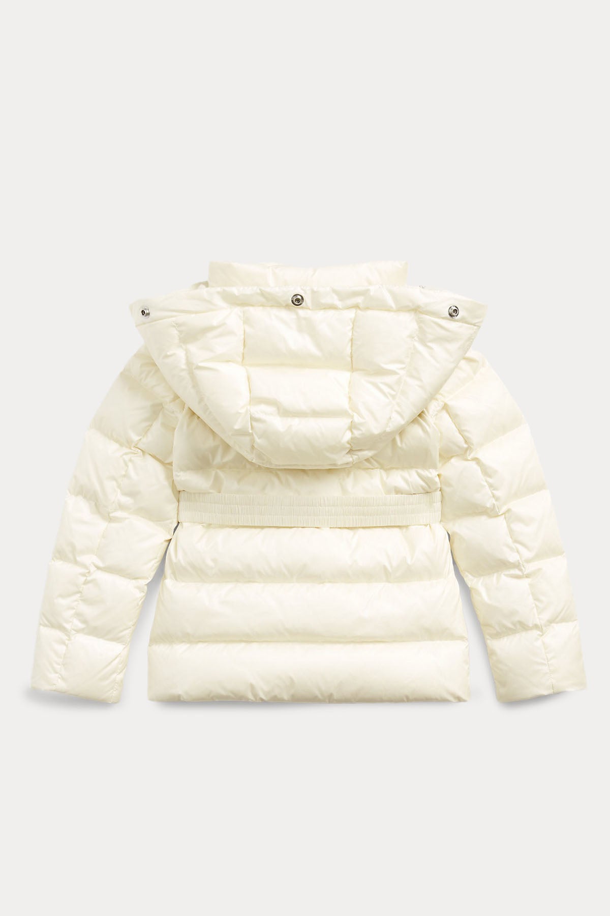 Polo Ralph Lauren Kids 3-5 Yaş Kız Çocuk Kapüşonlu Puffer Mont-Libas Trendy Fashion Store