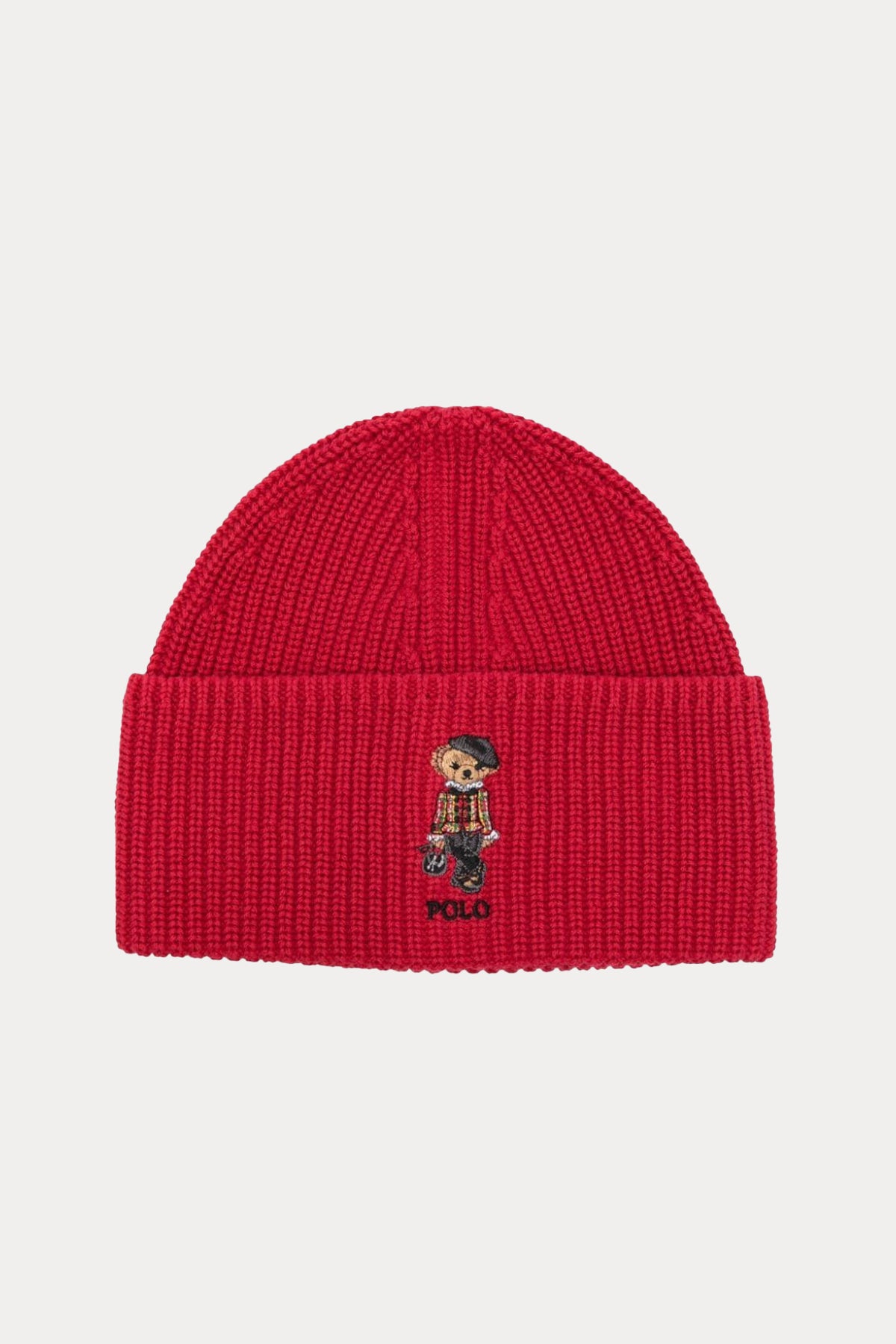 Polo Ralph Lauren Kids 4-6.5 Yaş Kız Çocuk Polo Bear Örgü Bere-Libas Trendy Fashion Store