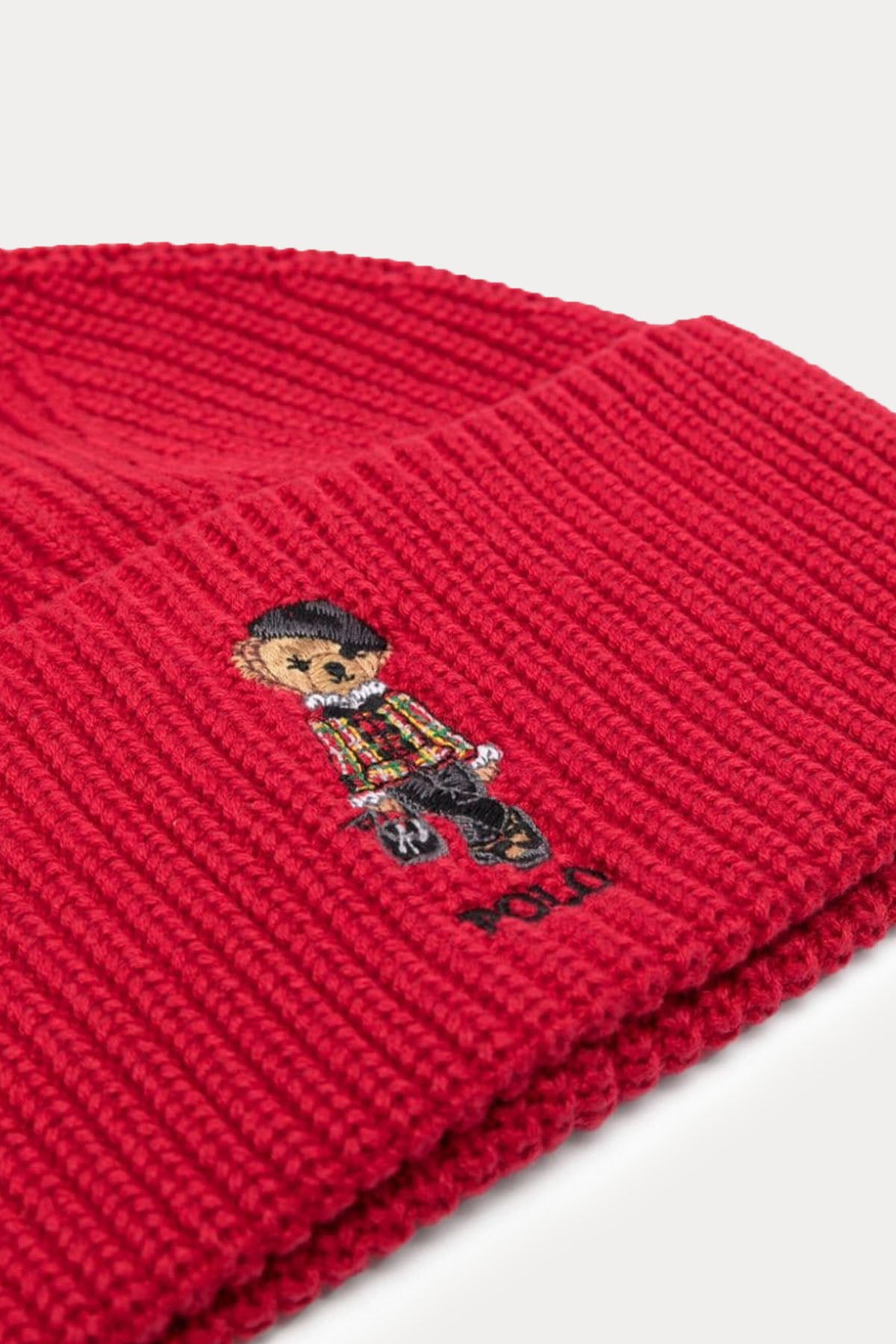 Polo Ralph Lauren Kids 4-6.5 Yaş Kız Çocuk Polo Bear Örgü Bere-Libas Trendy Fashion Store