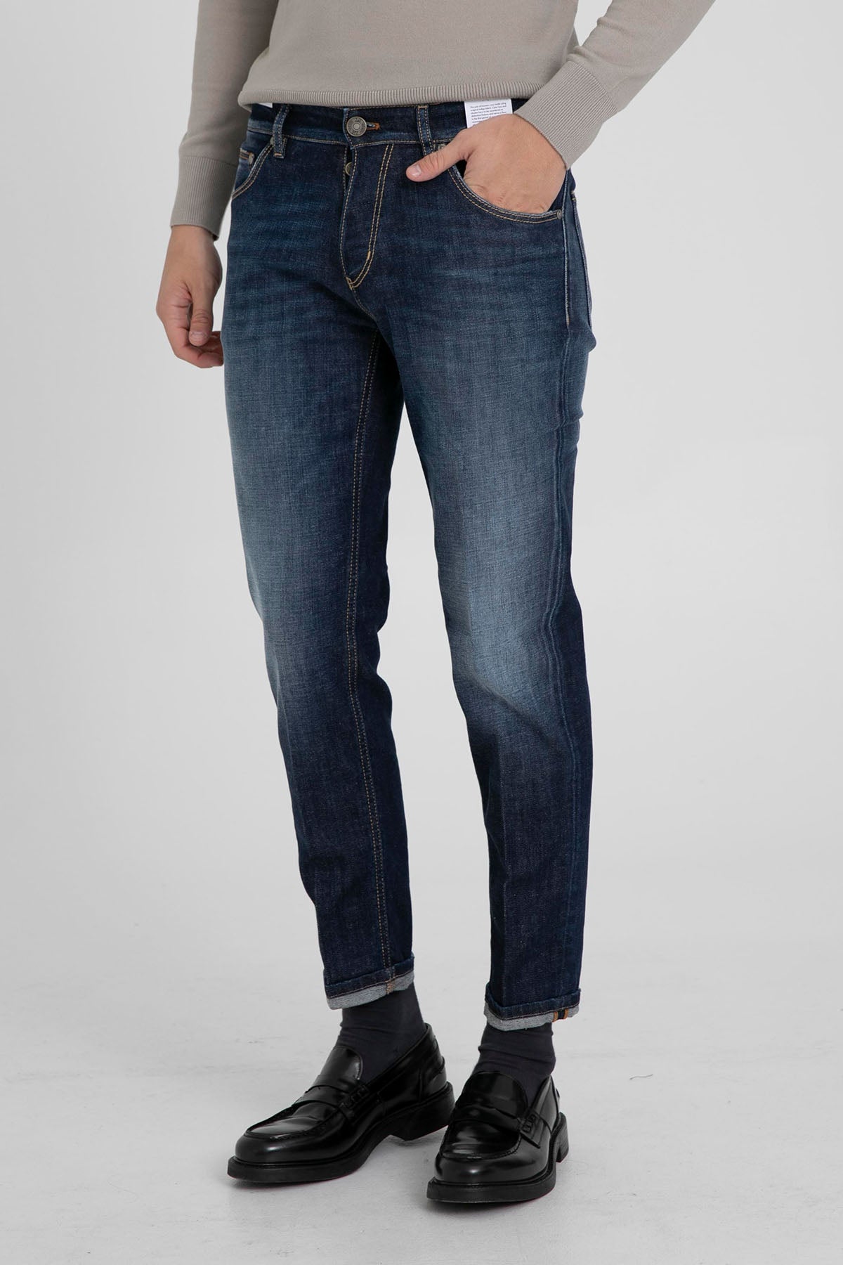 Pantaloni Torino Reggae Fit Duble Paça Jeans-Libas Trendy Fashion Store