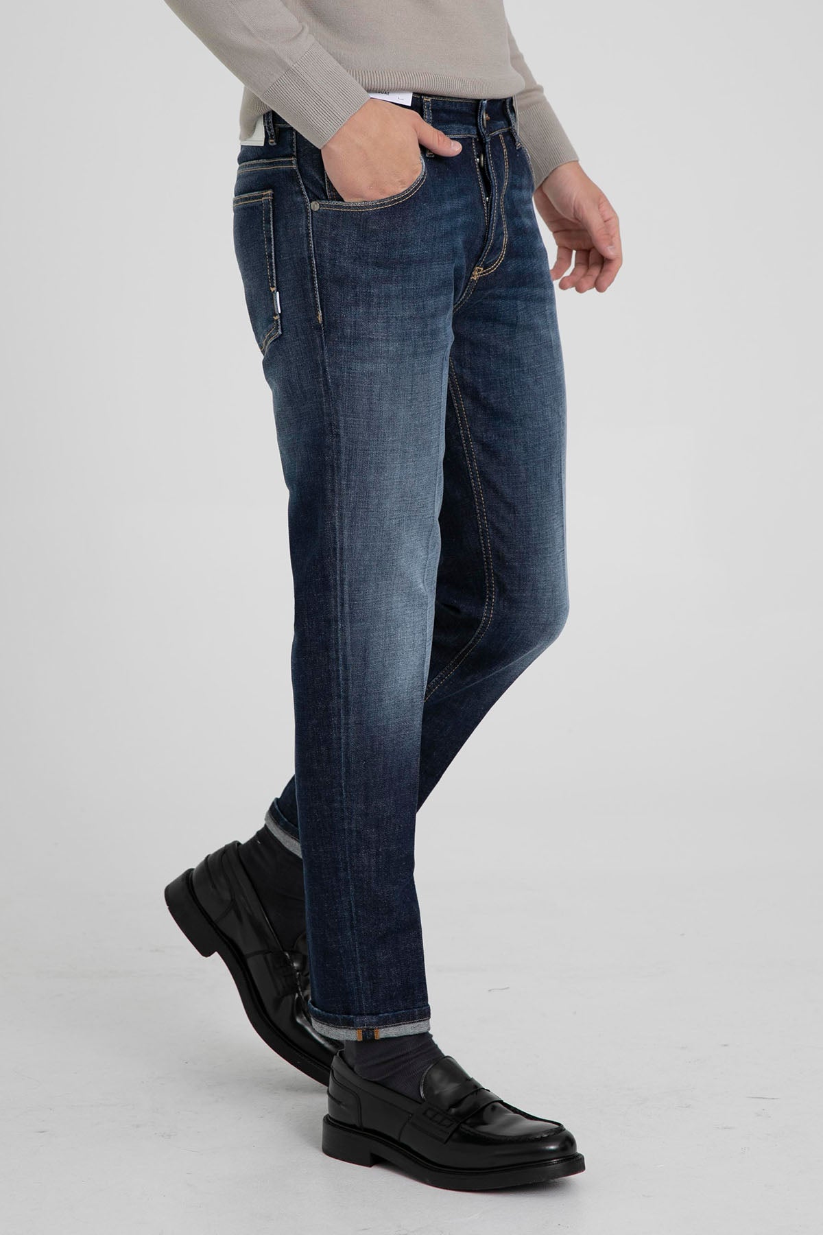 Pantaloni Torino Reggae Fit Duble Paça Jeans-Libas Trendy Fashion Store