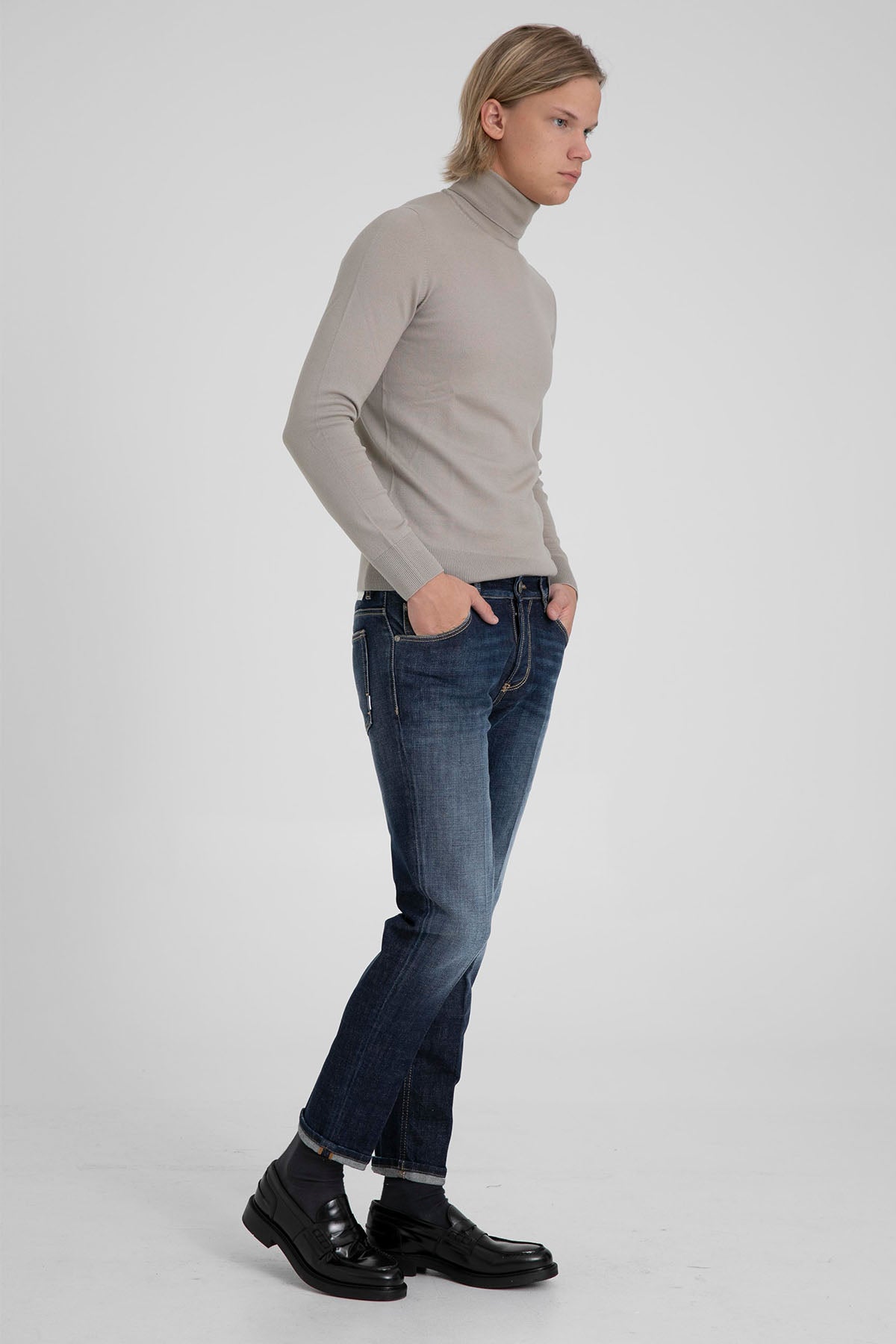 Pantaloni Torino Reggae Fit Duble Paça Jeans-Libas Trendy Fashion Store