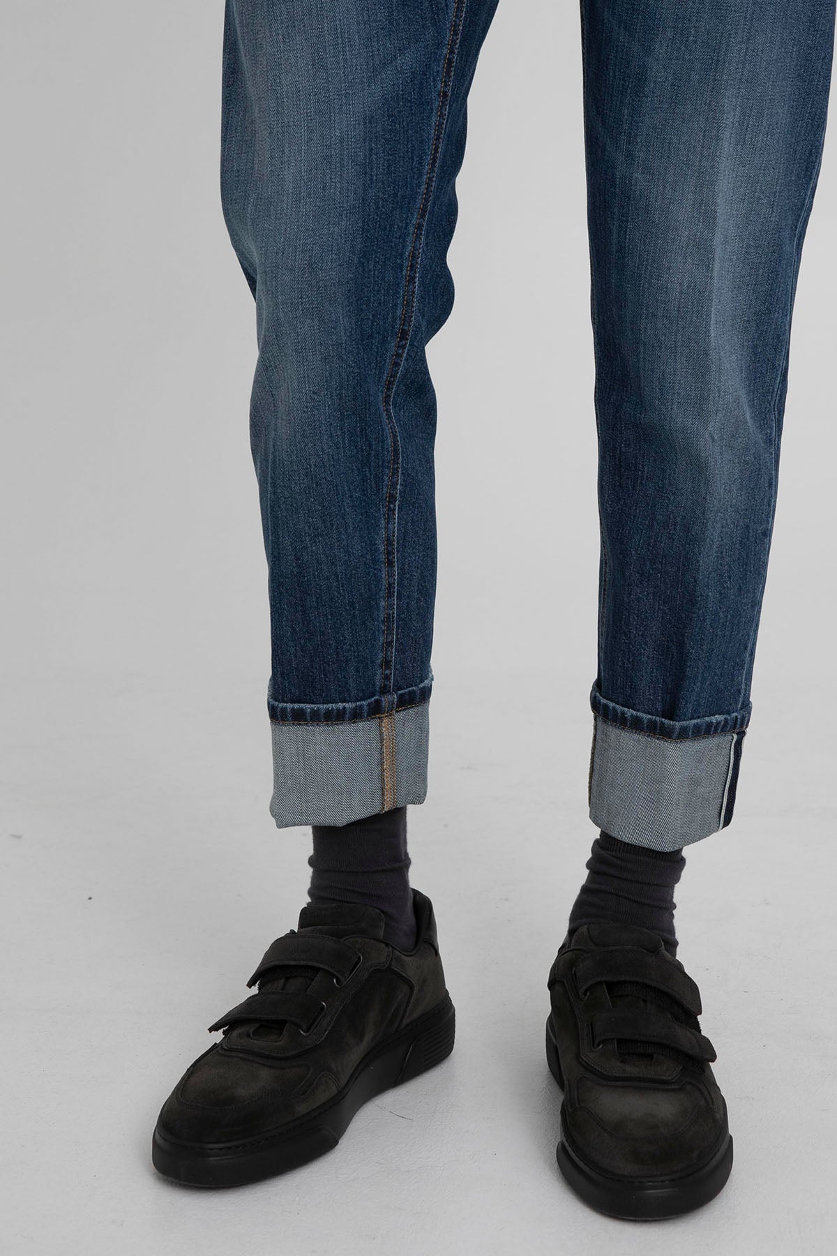 Pantaloni Torino Dub Fit Kalın Duble Paça Jeans-Libas Trendy Fashion Store