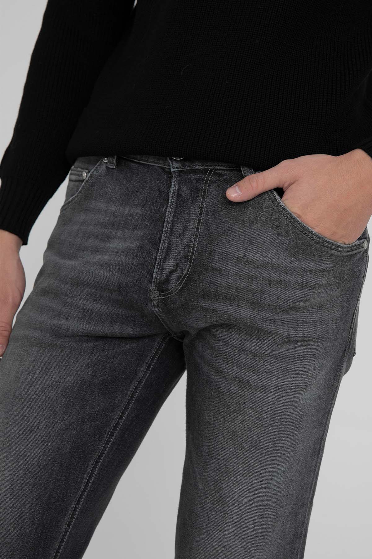 Pantaloni Torino Reggae Fit Yıkamalı Streç Jeans-Libas Trendy Fashion Store