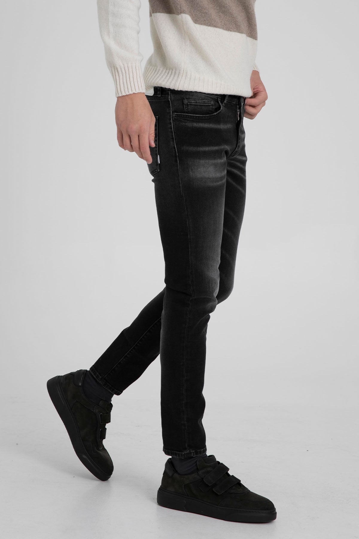 Pantaloni Torino Rock Skinny Fit Yıkamalı Jeans-Libas Trendy Fashion Store