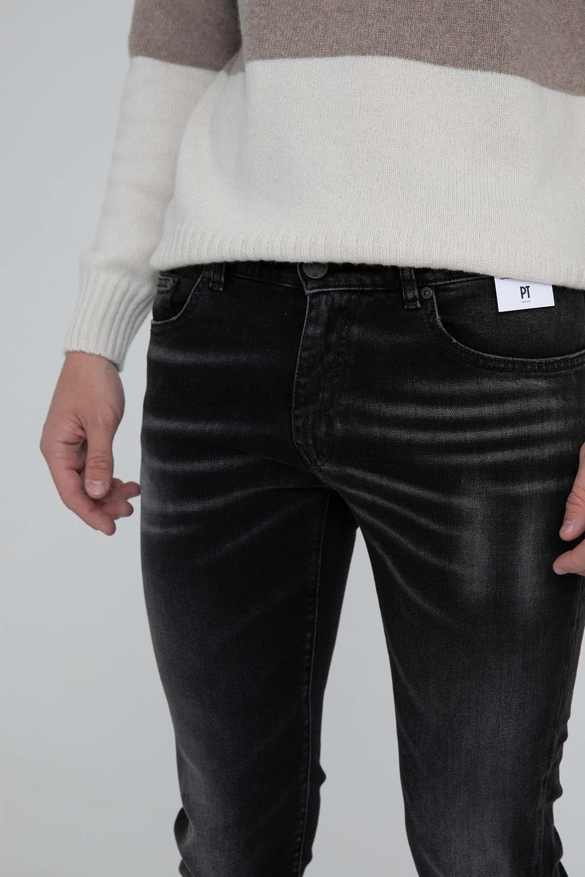 Pantaloni Torino Rock Skinny Fit Yıkamalı Jeans-Libas Trendy Fashion Store