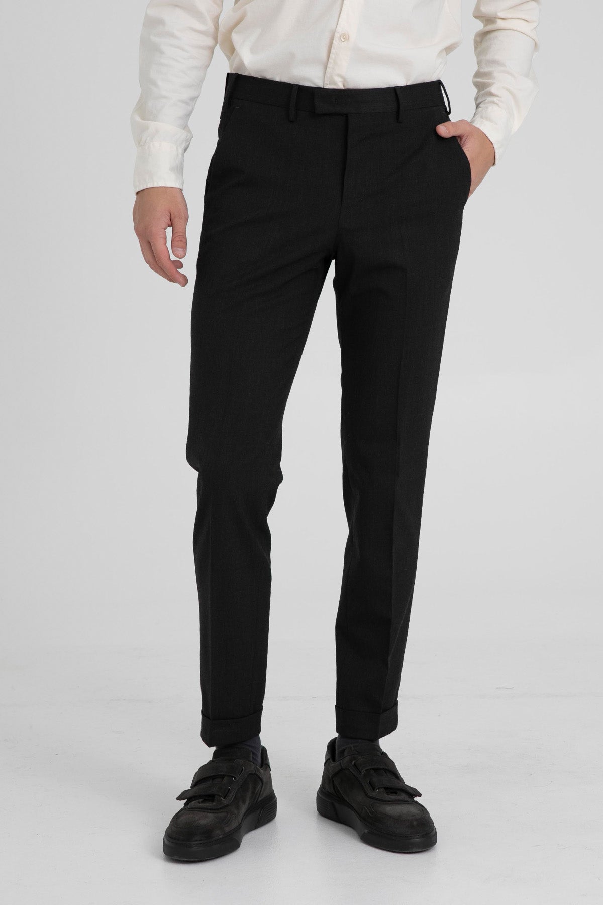 Pantaloni Torino Master Fit Duble Paça Streç Yün Pantolon-Libas Trendy Fashion Store