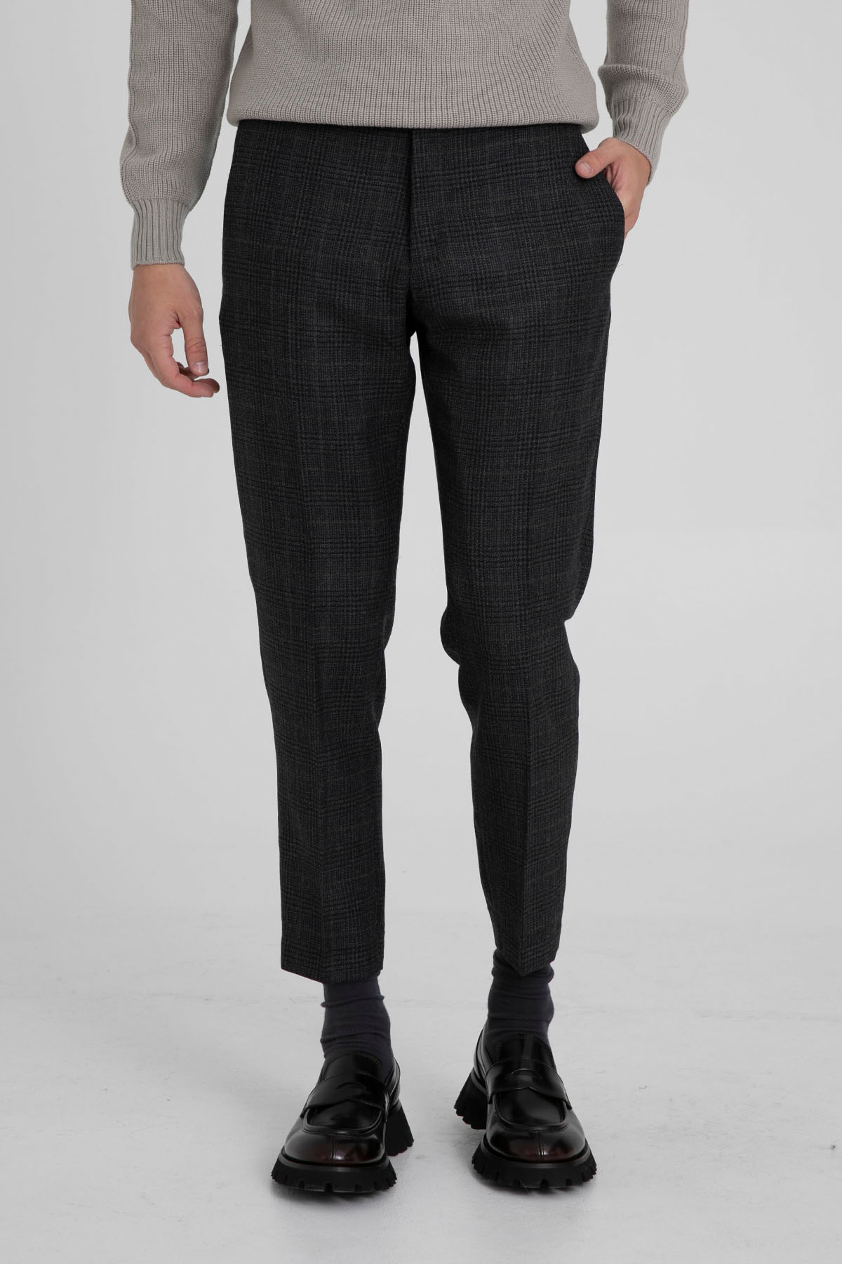 Pantaloni Torino Rebel Fit Ekoseli Pantolon-Libas Trendy Fashion Store