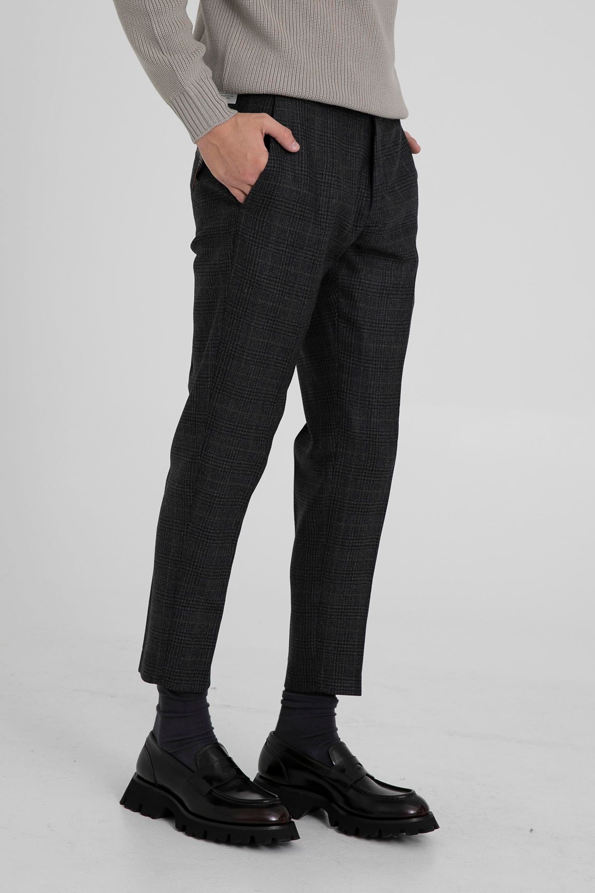 Pantaloni Torino Rebel Fit Ekoseli Pantolon-Libas Trendy Fashion Store