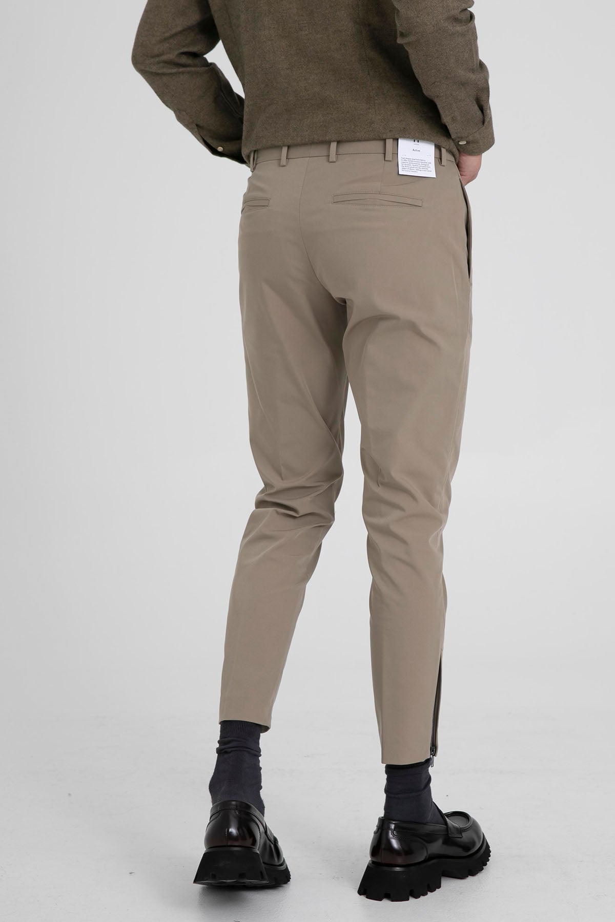 Pantaloni Torino Epsilon Yandan Cepli Paçası Fermuarlı Streç Pantolon-Libas Trendy Fashion Store