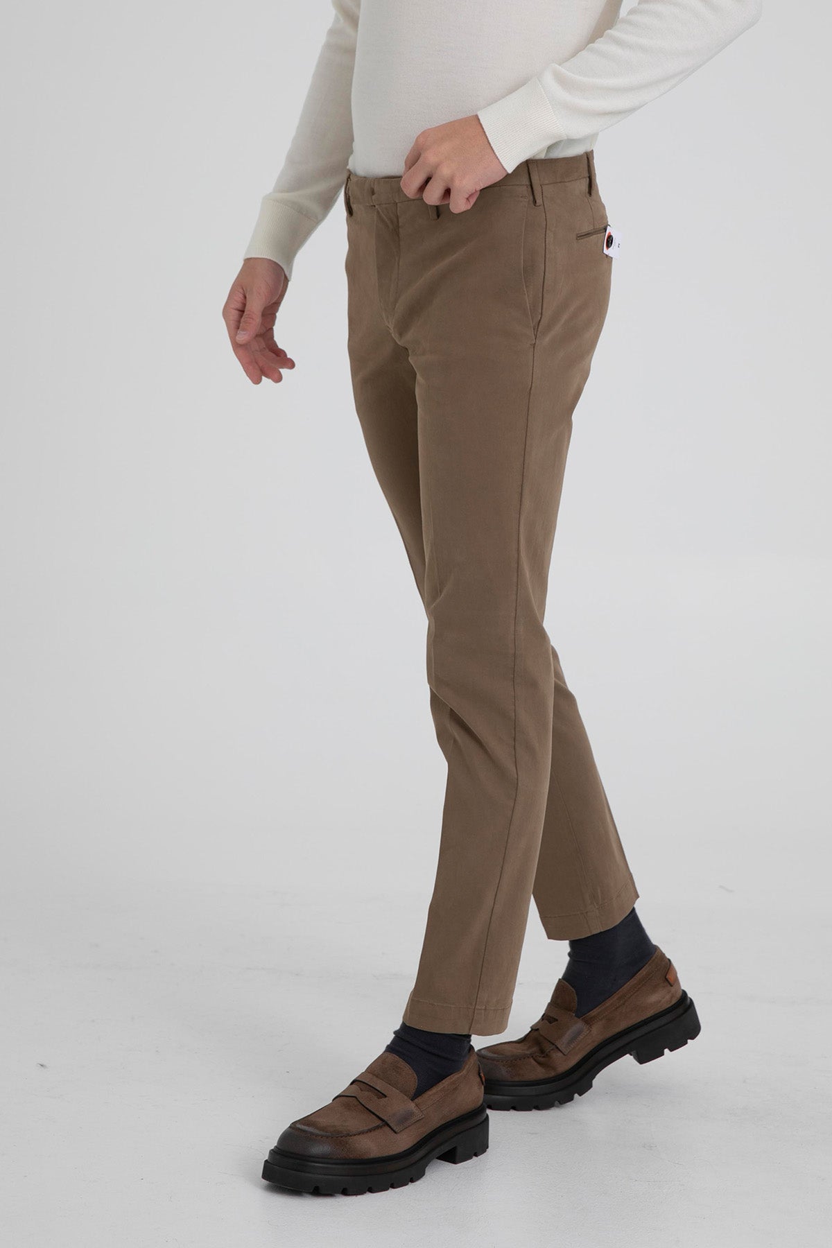 Pantaloni Torino Skinny Fit Yandan Cepli Streç Pantolon-Libas Trendy Fashion Store