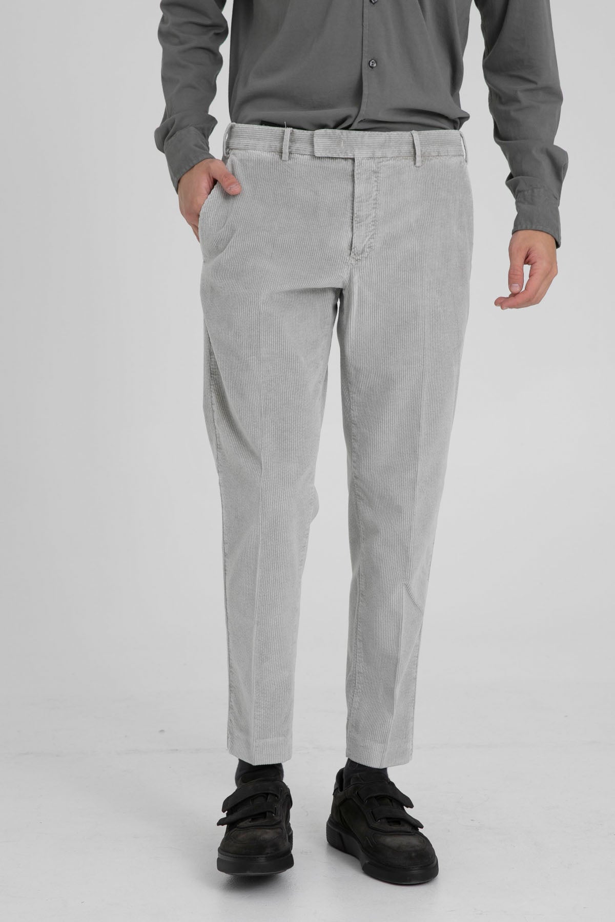 Pantaloni Torino Rebel Fit Yandan Cepli Fitilli Kadife Pantolon-Libas Trendy Fashion Store