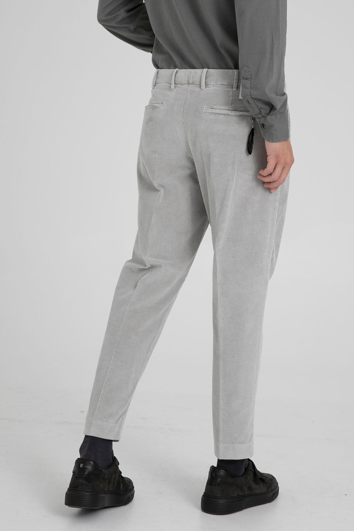 Pantaloni Torino Rebel Fit Yandan Cepli Fitilli Kadife Pantolon-Libas Trendy Fashion Store