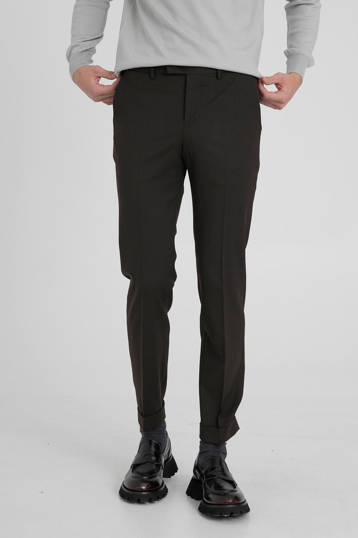 Pantaloni Torino Master Fit Streç Yün Pantolon-Libas Trendy Fashion Store