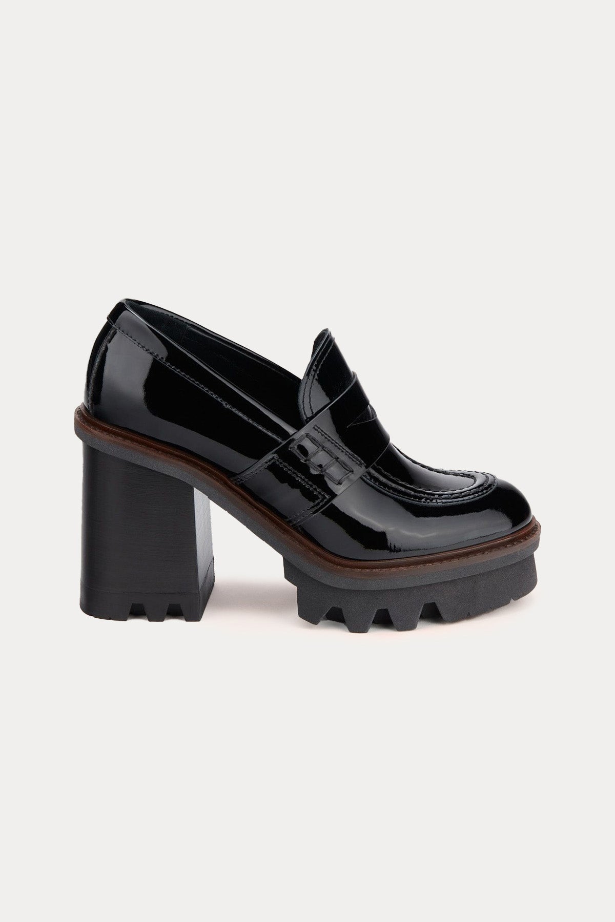 Agl Natalia H Moc Rugan Deri Topuklu Ayakkabı-Libas Trendy Fashion Store