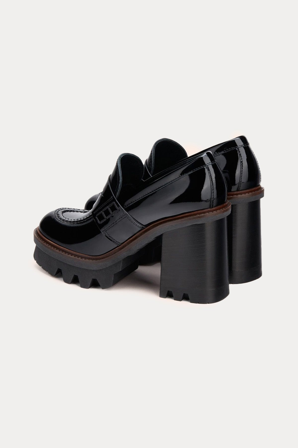 Agl Natalia H Moc Rugan Deri Topuklu Ayakkabı-Libas Trendy Fashion Store