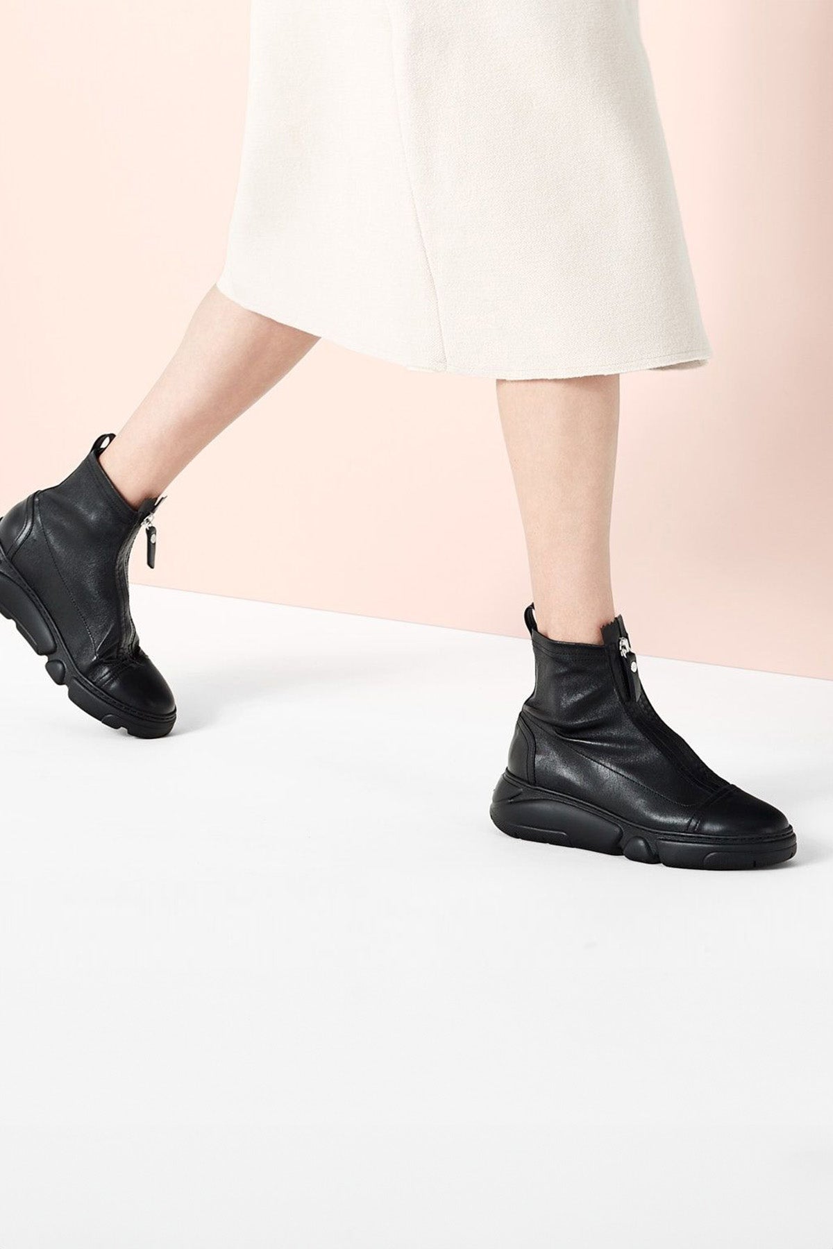 Agl Elena Deri Sneaker Bot-Libas Trendy Fashion Store