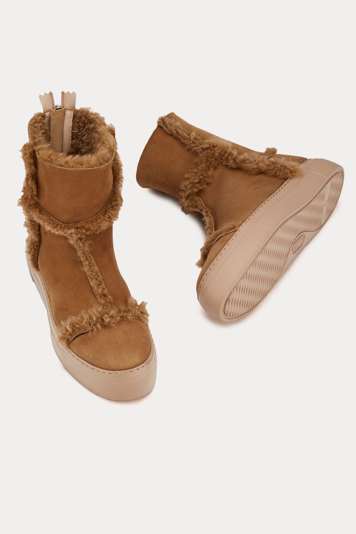 Agl Rosy İçi Kürklü Süet Bot-Libas Trendy Fashion Store