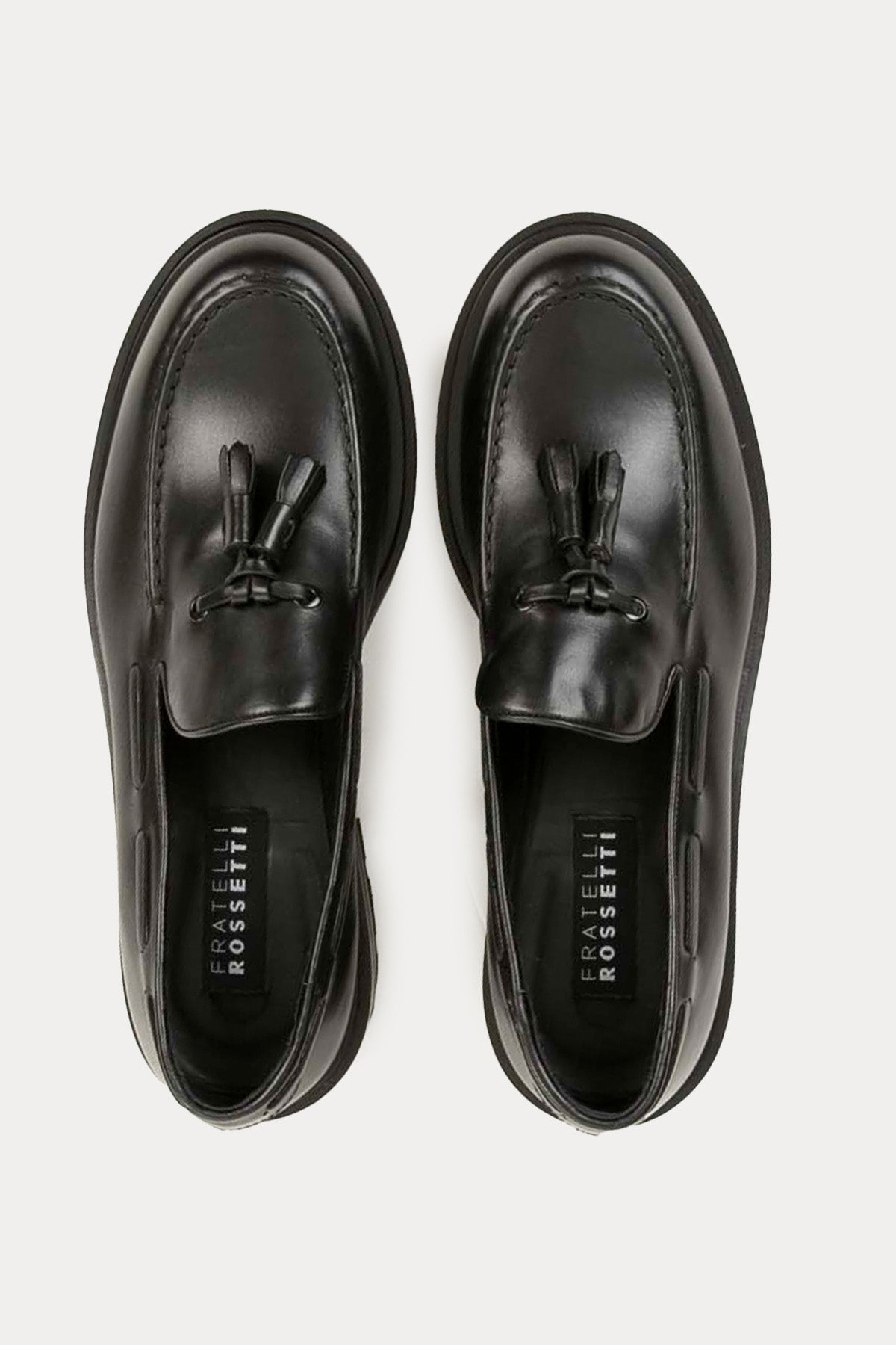 Fratelli Rossetti Püsküllü Deri Loafer Ayakkabı-Libas Trendy Fashion Store