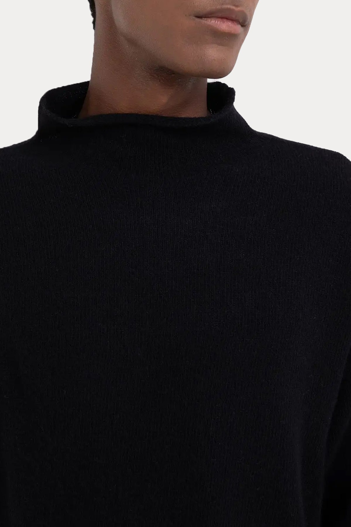 Replay Geniş Kesim Yarım Balıkçı Yaka Örgü Yün Triko-Libas Trendy Fashion Store