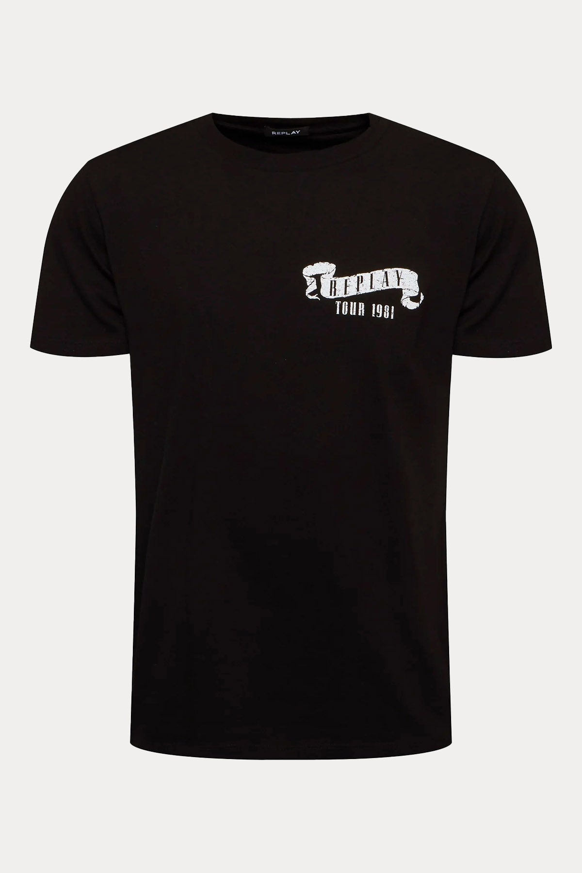 Replay Yuvarlak Yaka Baskılı T-shirt