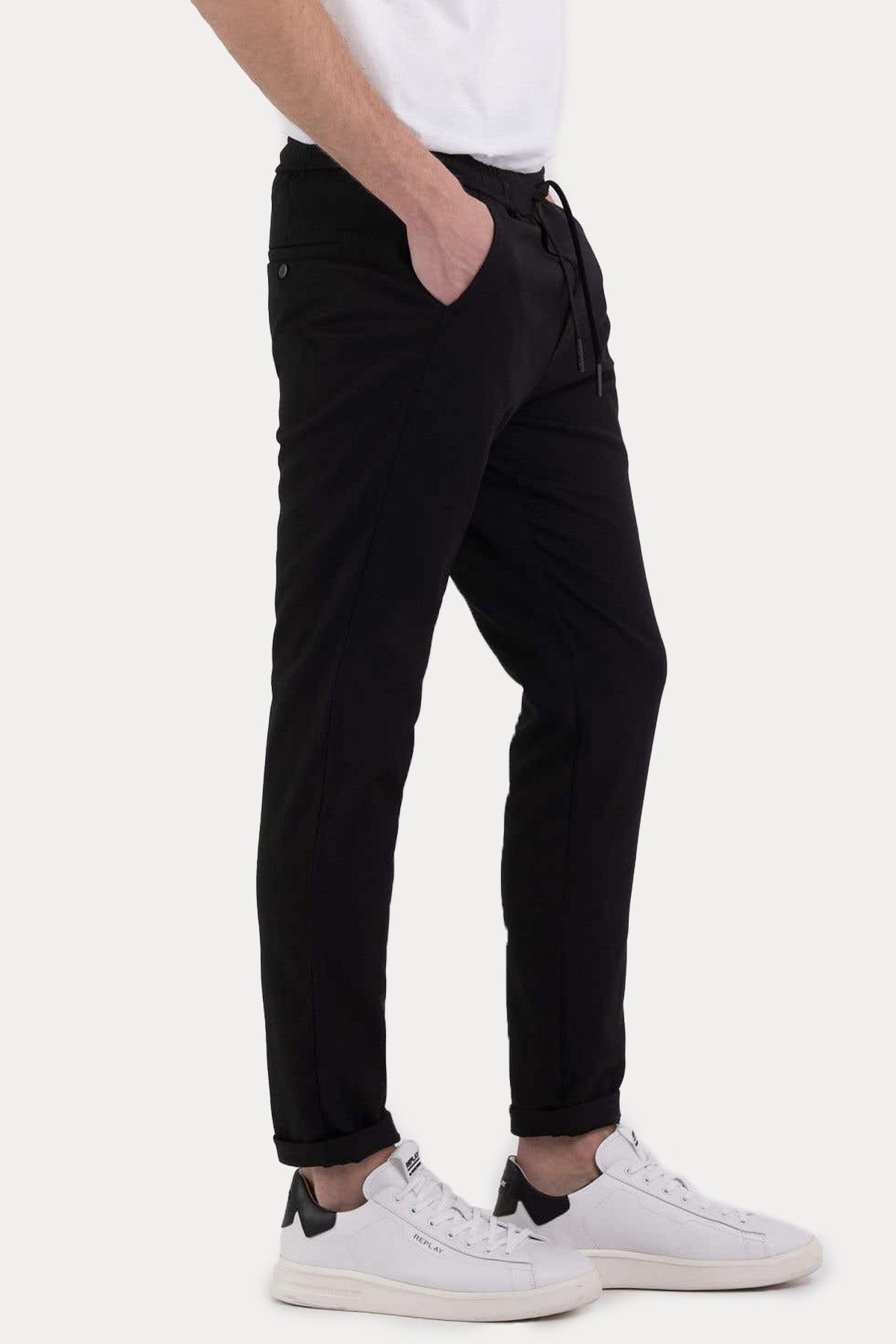 Replay Beli Lastikli Jogger Slim Fit Pantolon-Libas Trendy Fashion Store